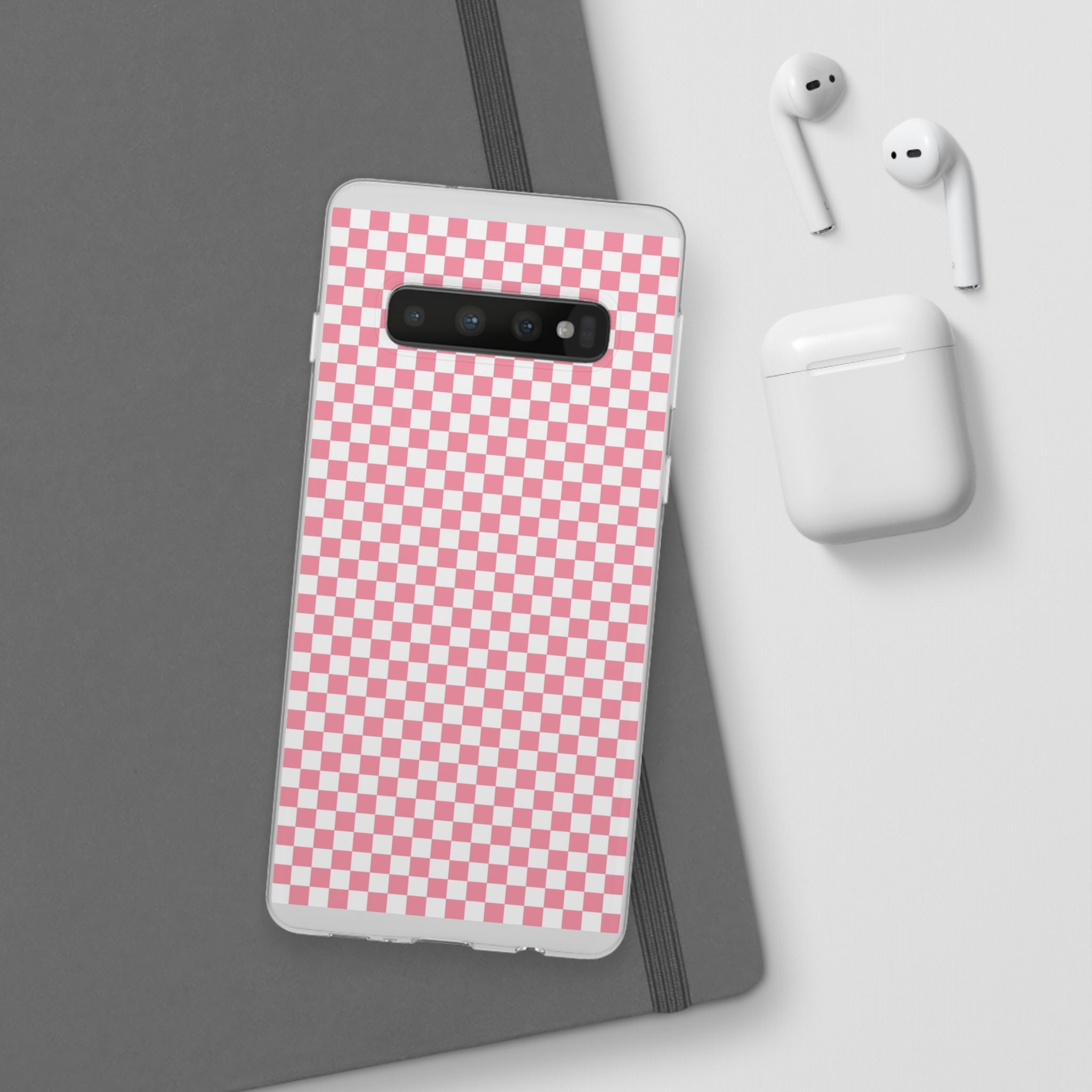 Brigandine Checkered Scene Flexi Cases, Artsulli - Art is Long, Life is Short, Phone Case, , , , , , ,