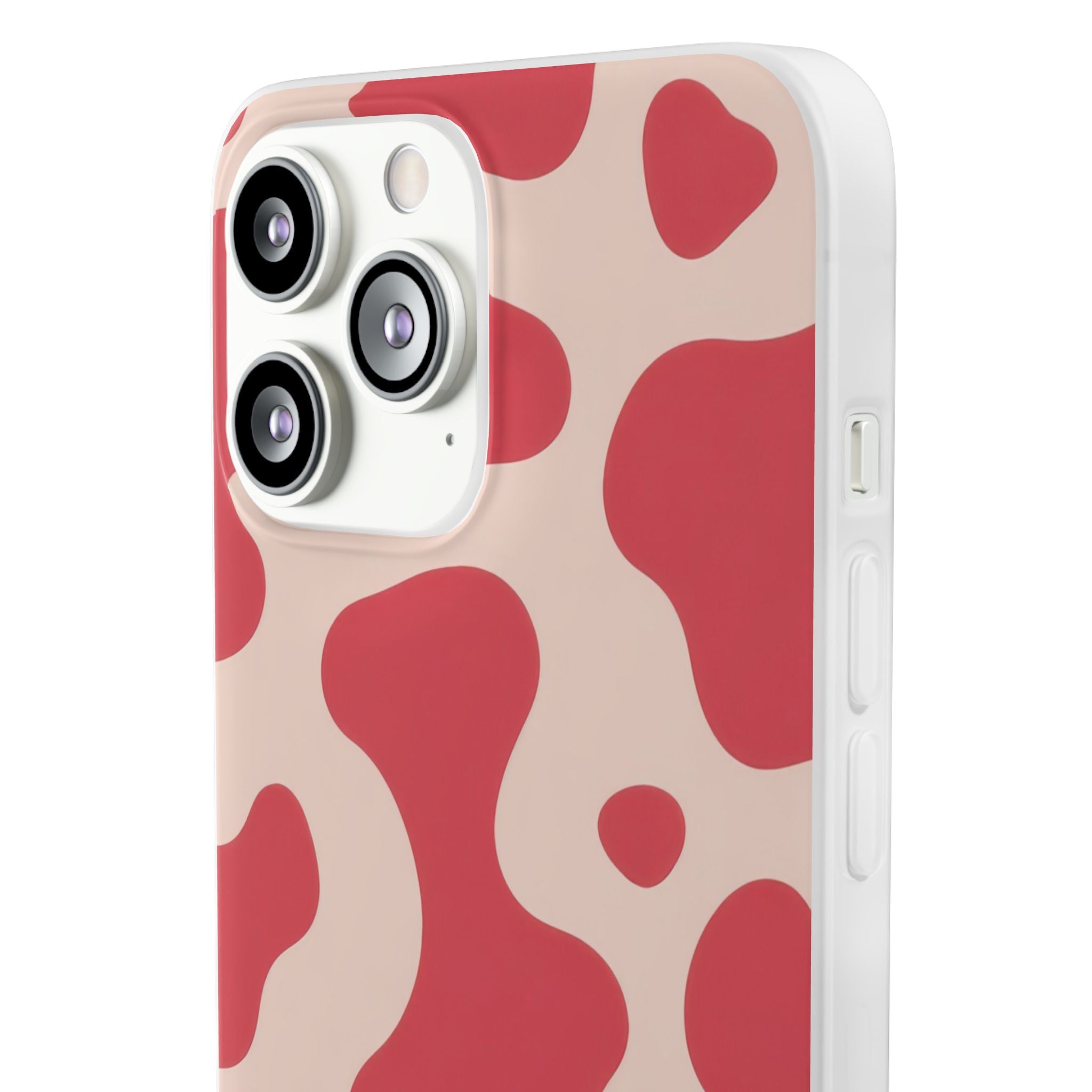 Red Jungle Cow Flexi Cases, Artsulli - Art is Long, Life is Short, Phone Case, , , , , , ,
