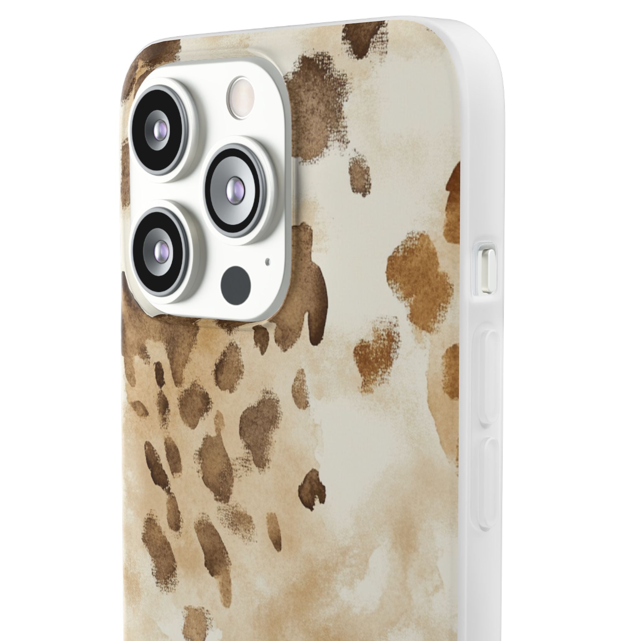 Brown and Beige Watercolor Dalmatian Phone Case, Artsulli - Art is Long, Life is Short, Phone Case, , , , , , ,