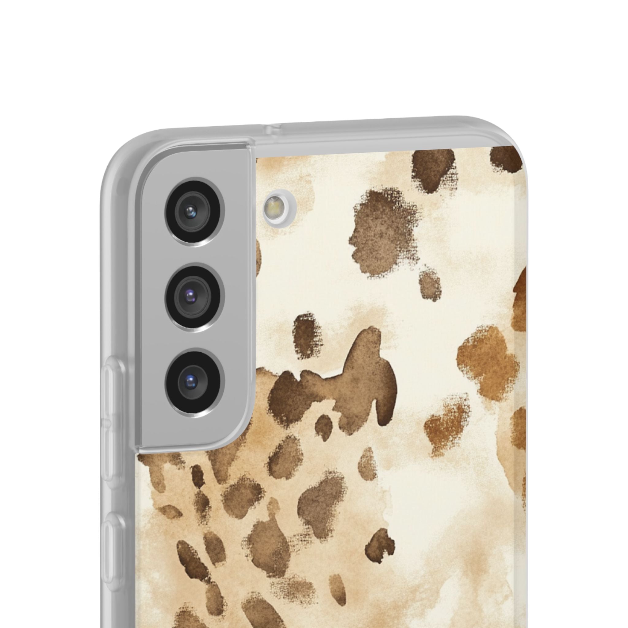 Brown and Beige Watercolor Dalmatian Phone Case, Artsulli - Art is Long, Life is Short, Phone Case, , , , , , ,