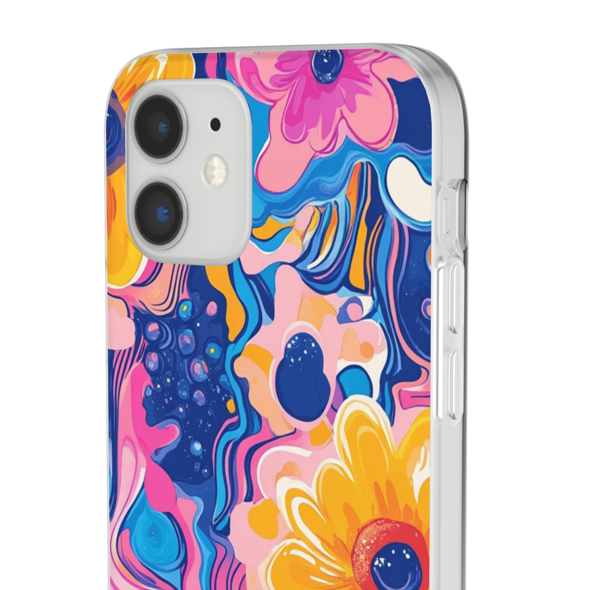 Psychedelic Floral iPhone Case, Artsulli - Art is Long, Life is Short, Phone Case, , , , , , ,