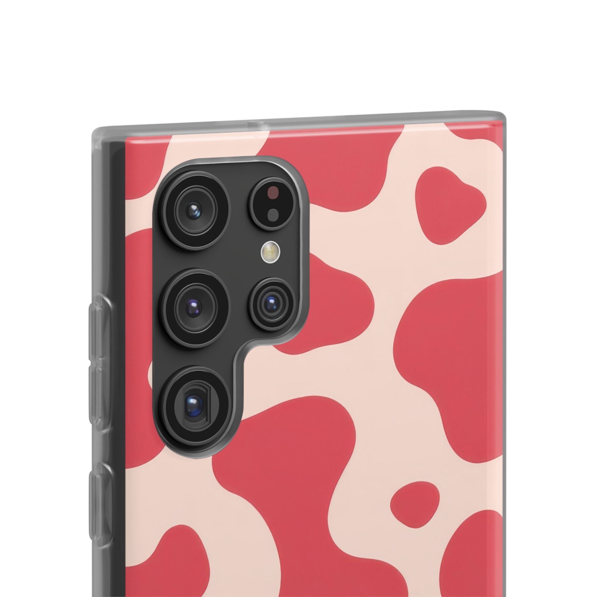 Red Jungle Cow Flexi Cases, Artsulli - Art is Long, Life is Short, Phone Case, , , , , , ,