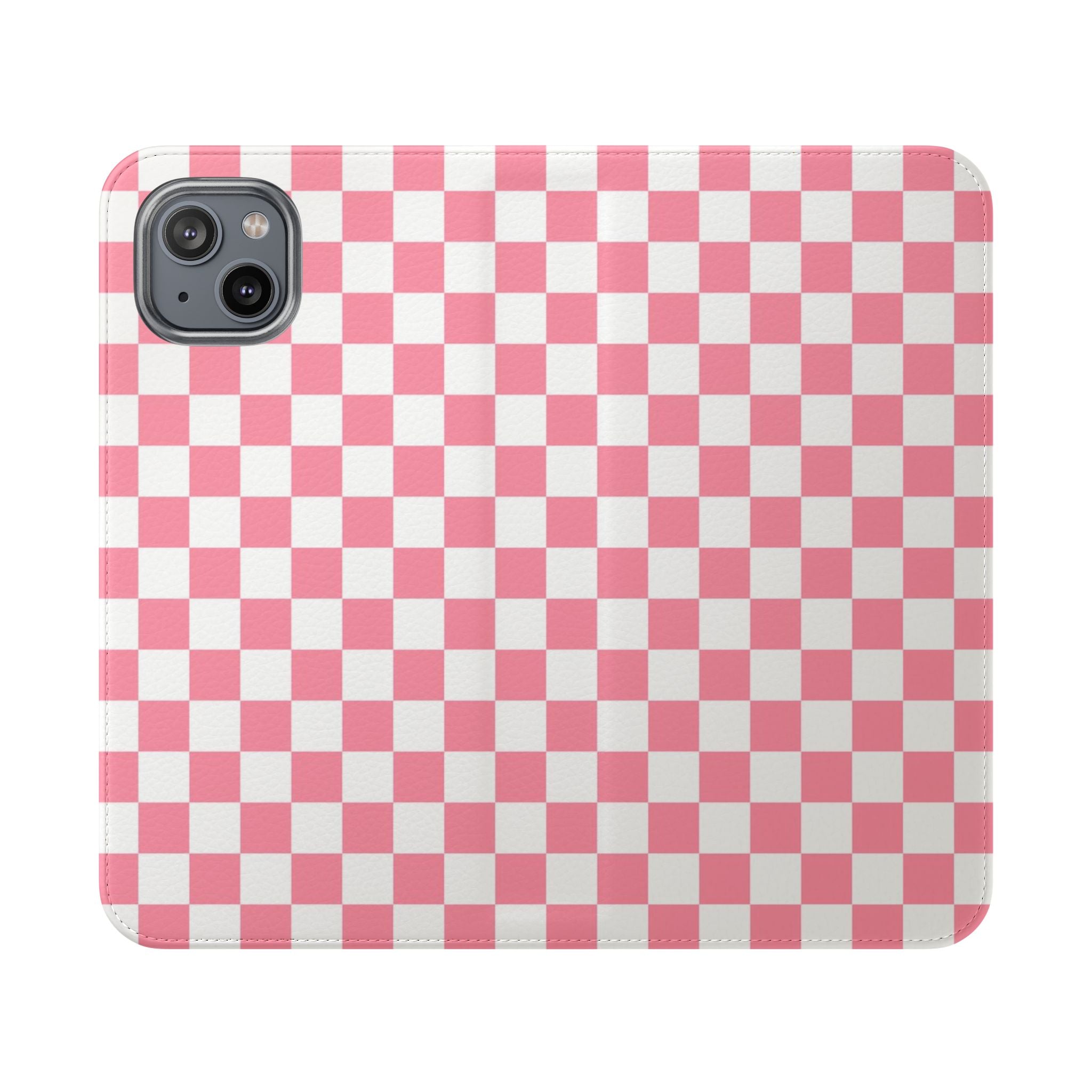 Brigandine Checkered Scene Flip Cases, Artsulli - Art is Long, Life is Short, Phone Case, Size, iPhone 14 Plus, , , , , 17929906061805147439