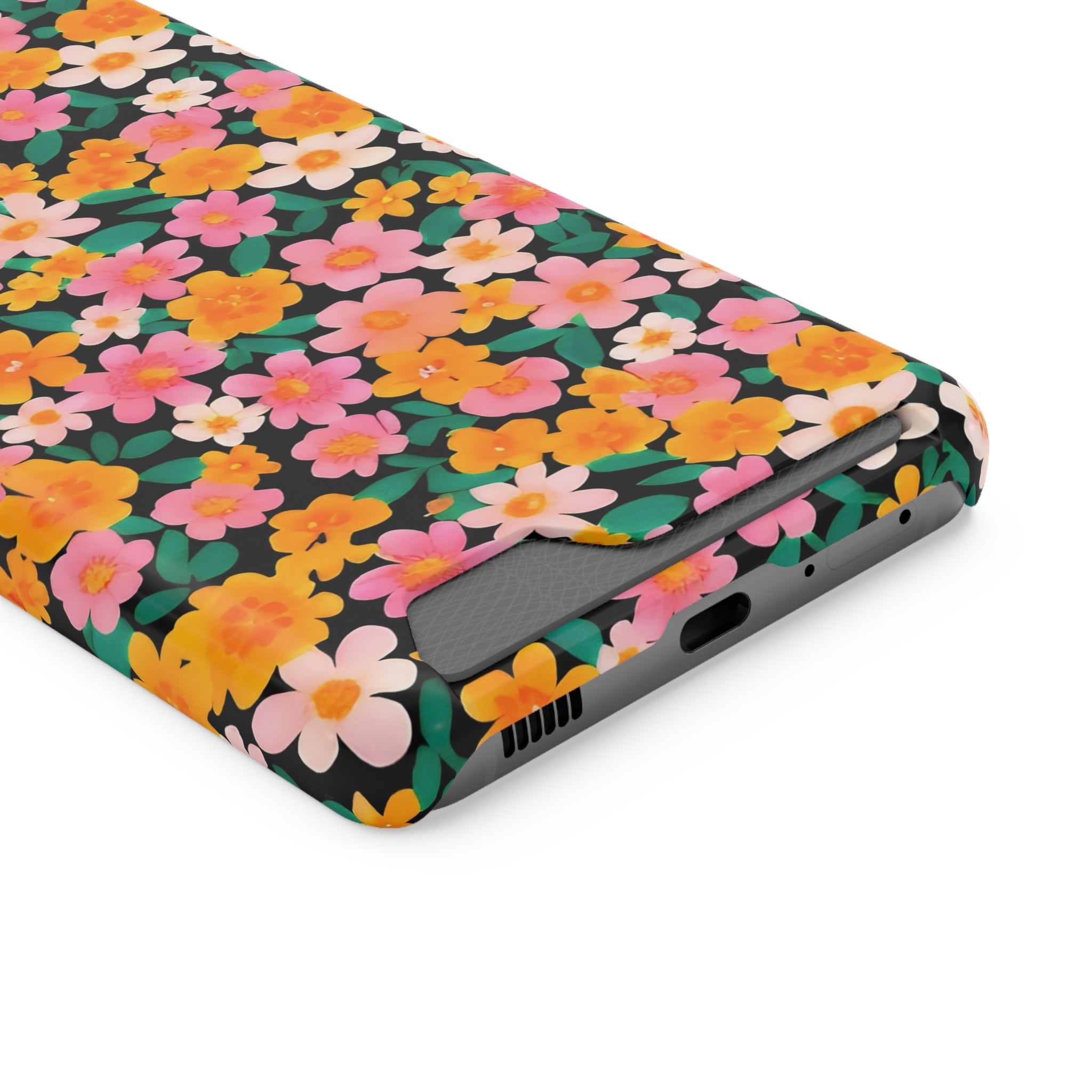 Phone Case With Card Holder, Artsulli - Art is Long, Life is Short, Phone Case, , , , , , ,