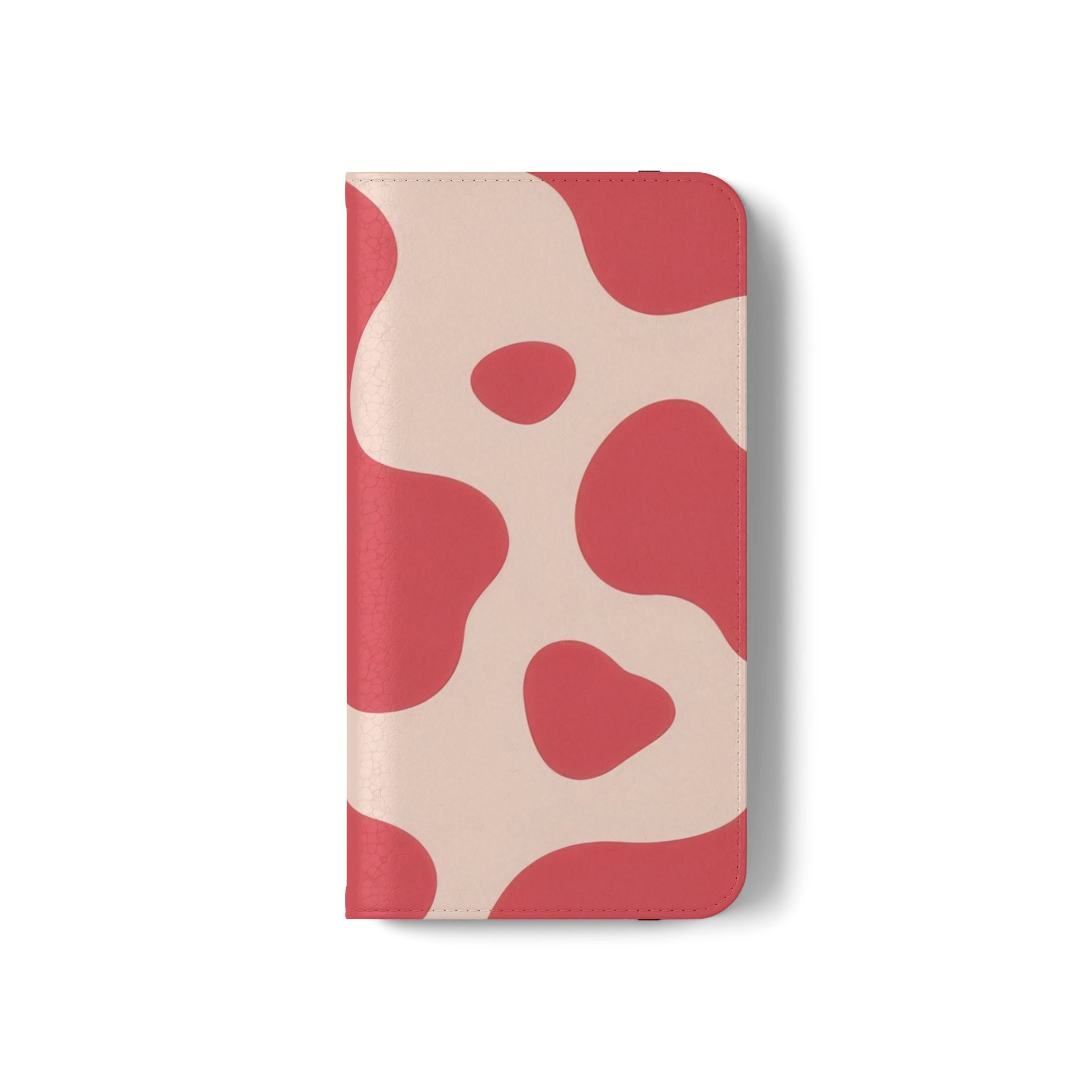 Red Jungle Cow Flip Cases, Artsulli - Art is Long, Life is Short, Phone Case, , , , , , ,