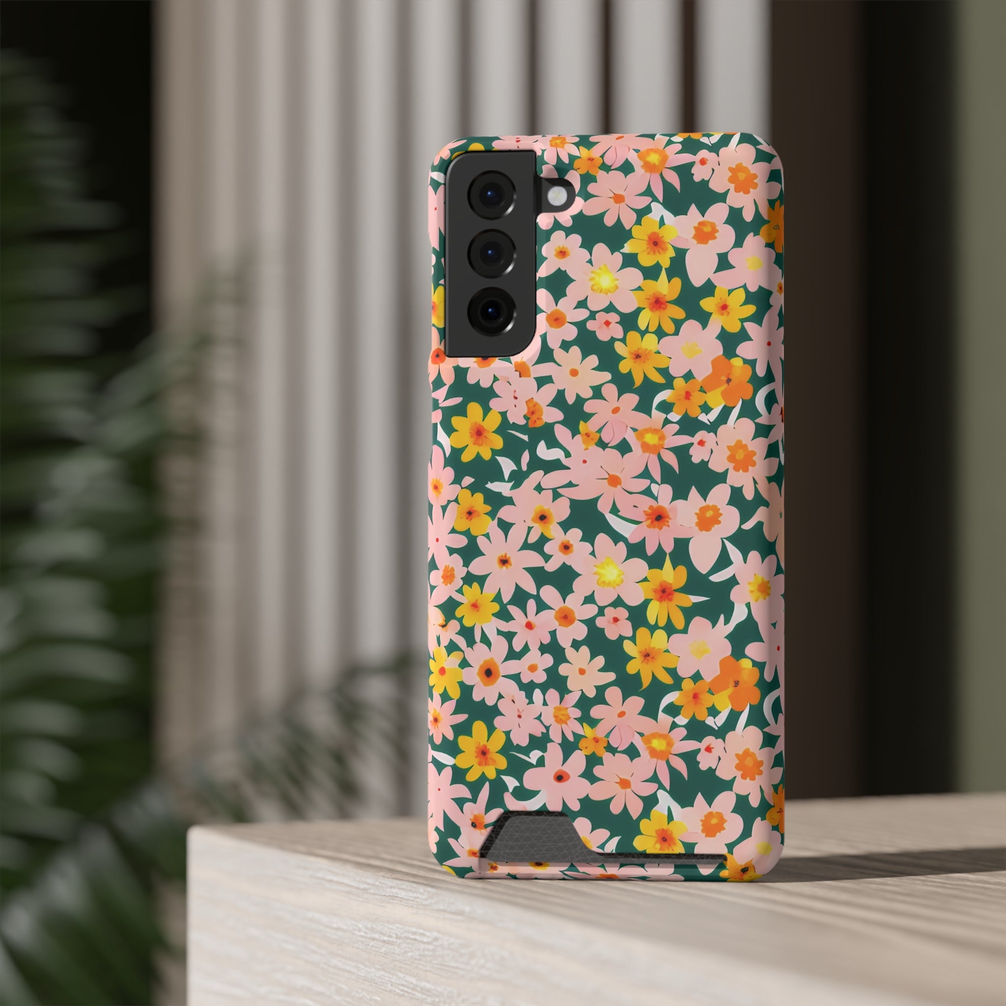 Phone Case With Card Holder, Artsulli - Art is Long, Life is Short, Phone Case, , , , , , ,