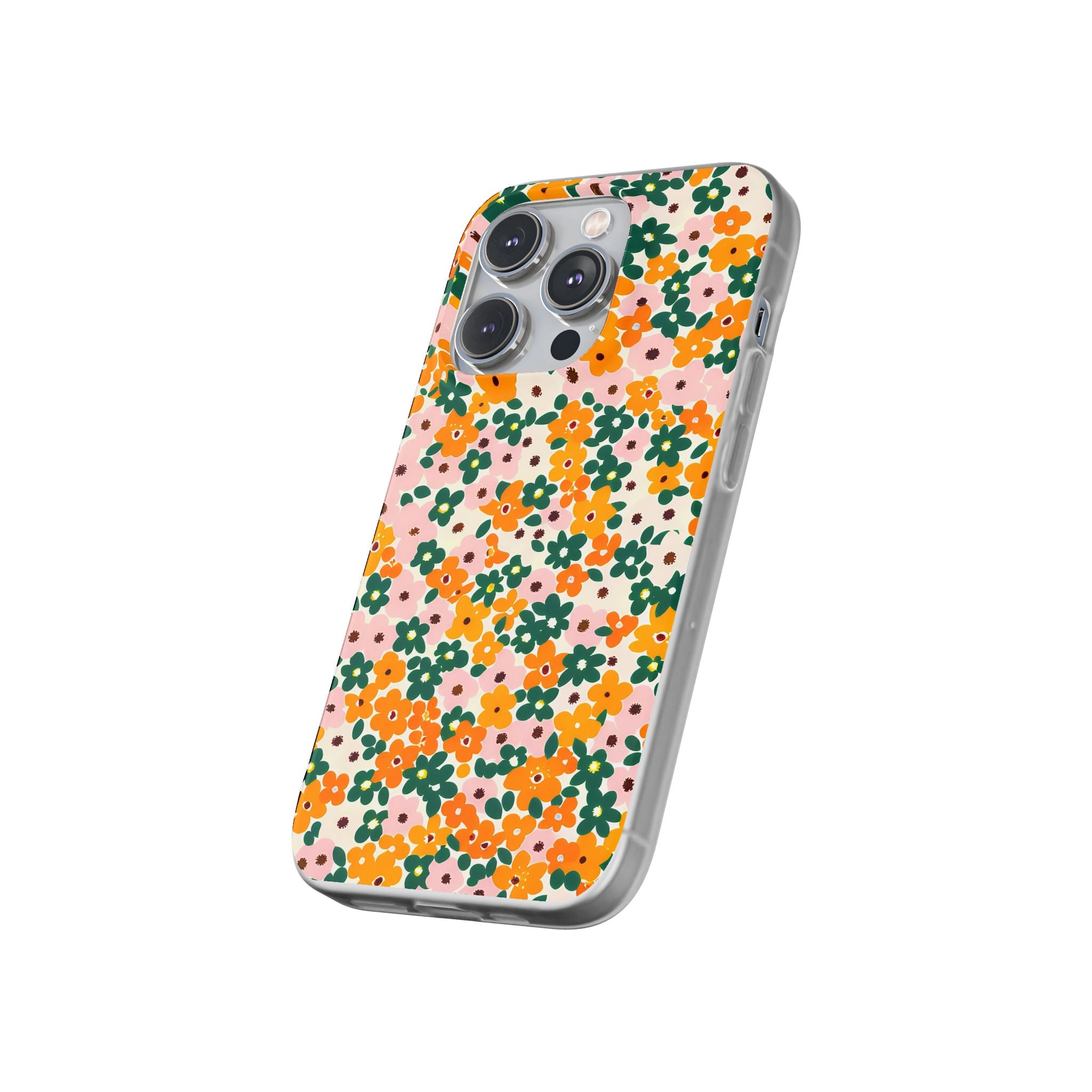 Vibrant Floral Flexi Case, Artsulli - Art is Long, Life is Short, Phone Case, , , , , , ,