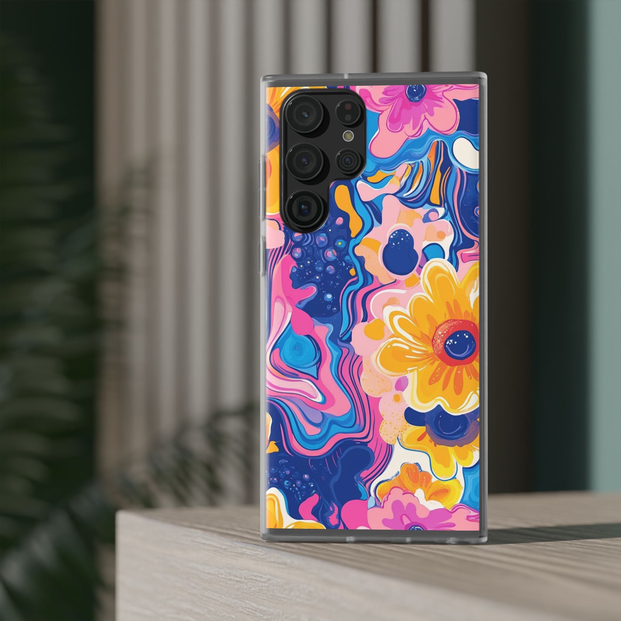 Psychedelic Floral iPhone Case, Artsulli - Art is Long, Life is Short, Phone Case, , , , , , ,