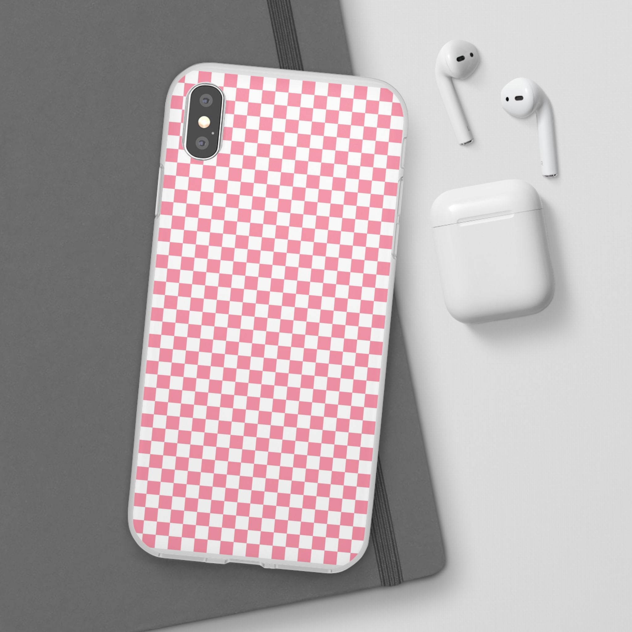Brigandine Checkered Scene Flexi Cases, Artsulli - Art is Long, Life is Short, Phone Case, , , , , , ,