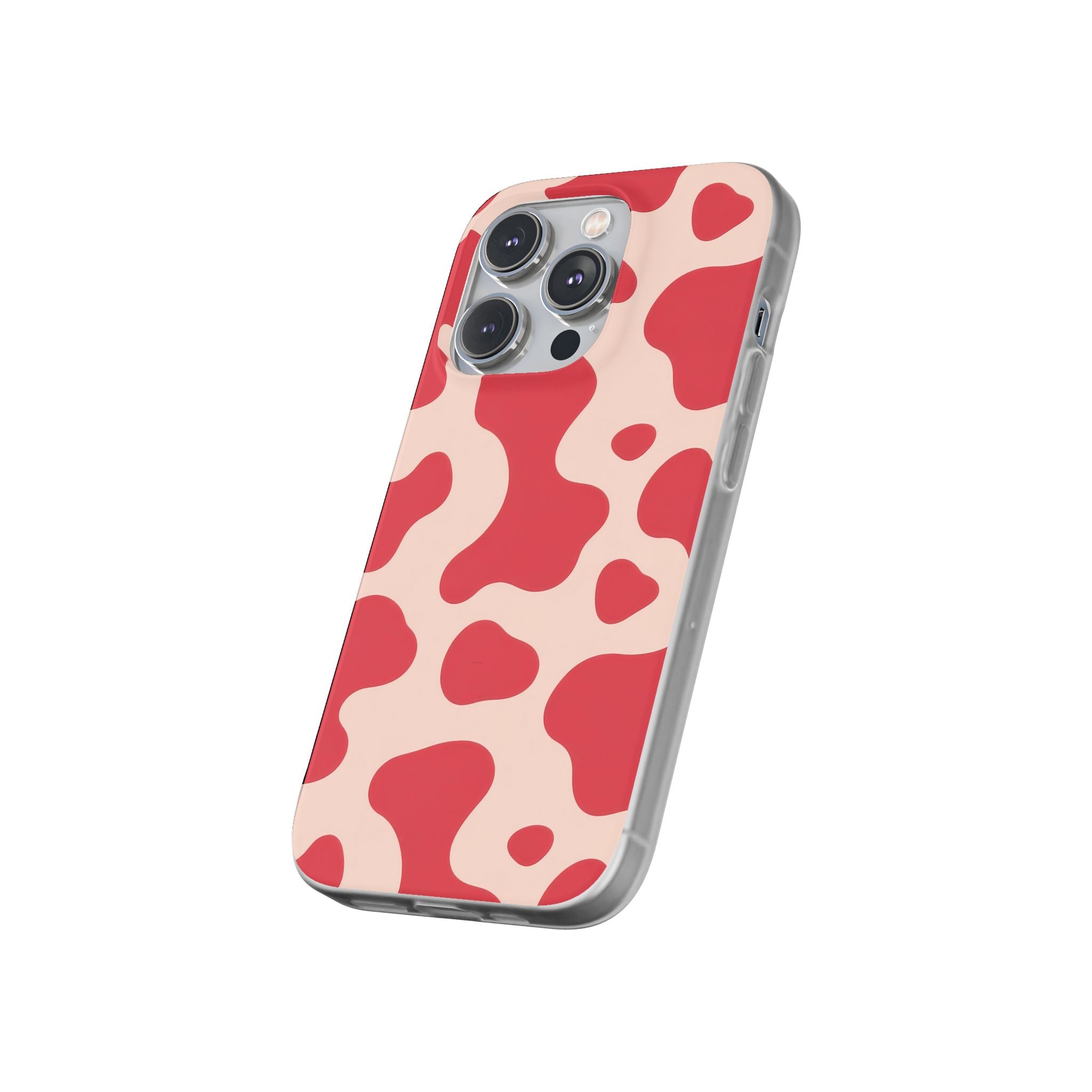 Red Jungle Cow Flexi Cases, Artsulli - Art is Long, Life is Short, Phone Case, , , , , , ,