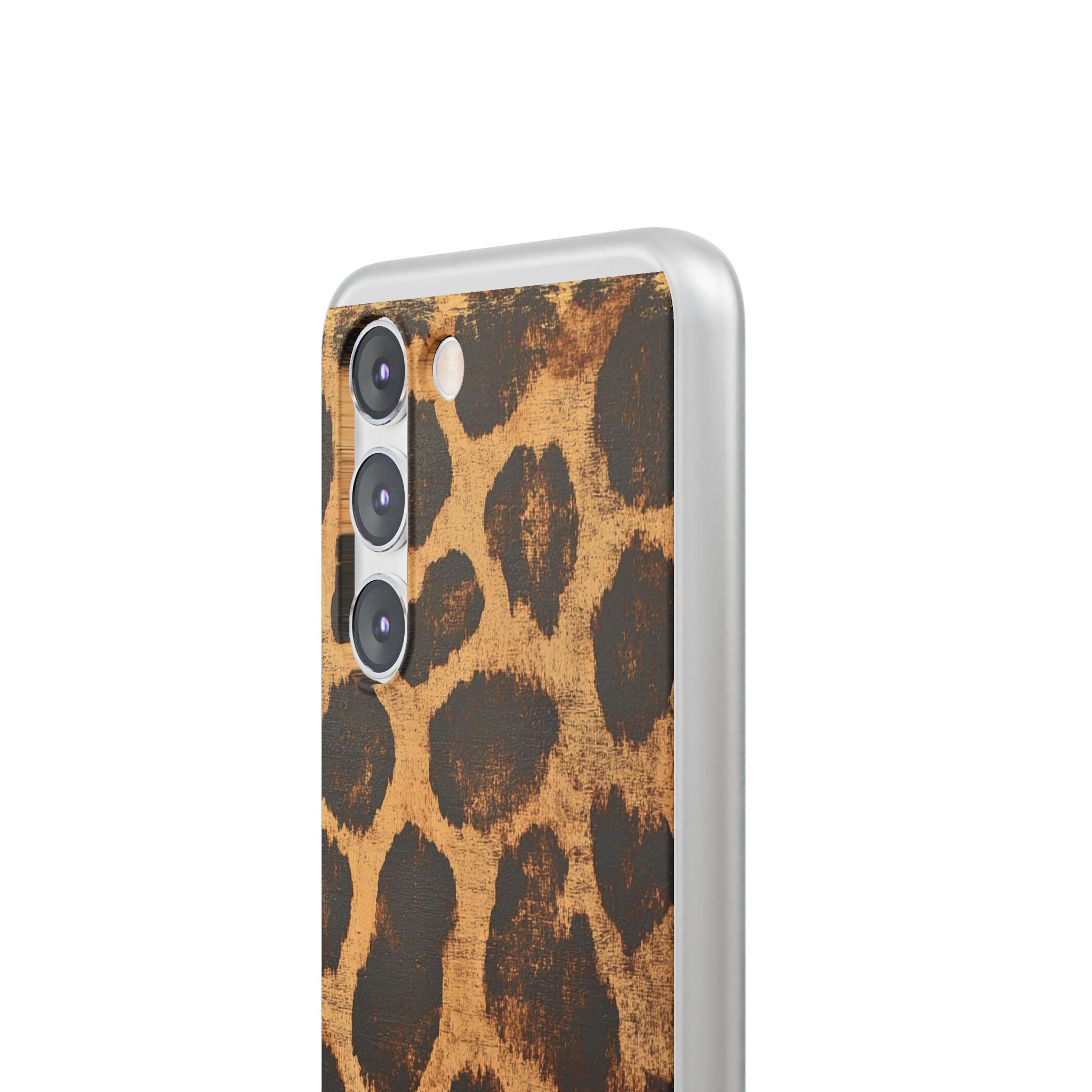 Brown Leopard Print iPhone Case, Artsulli - Art is Long, Life is Short, Phone Case, , , , , , ,