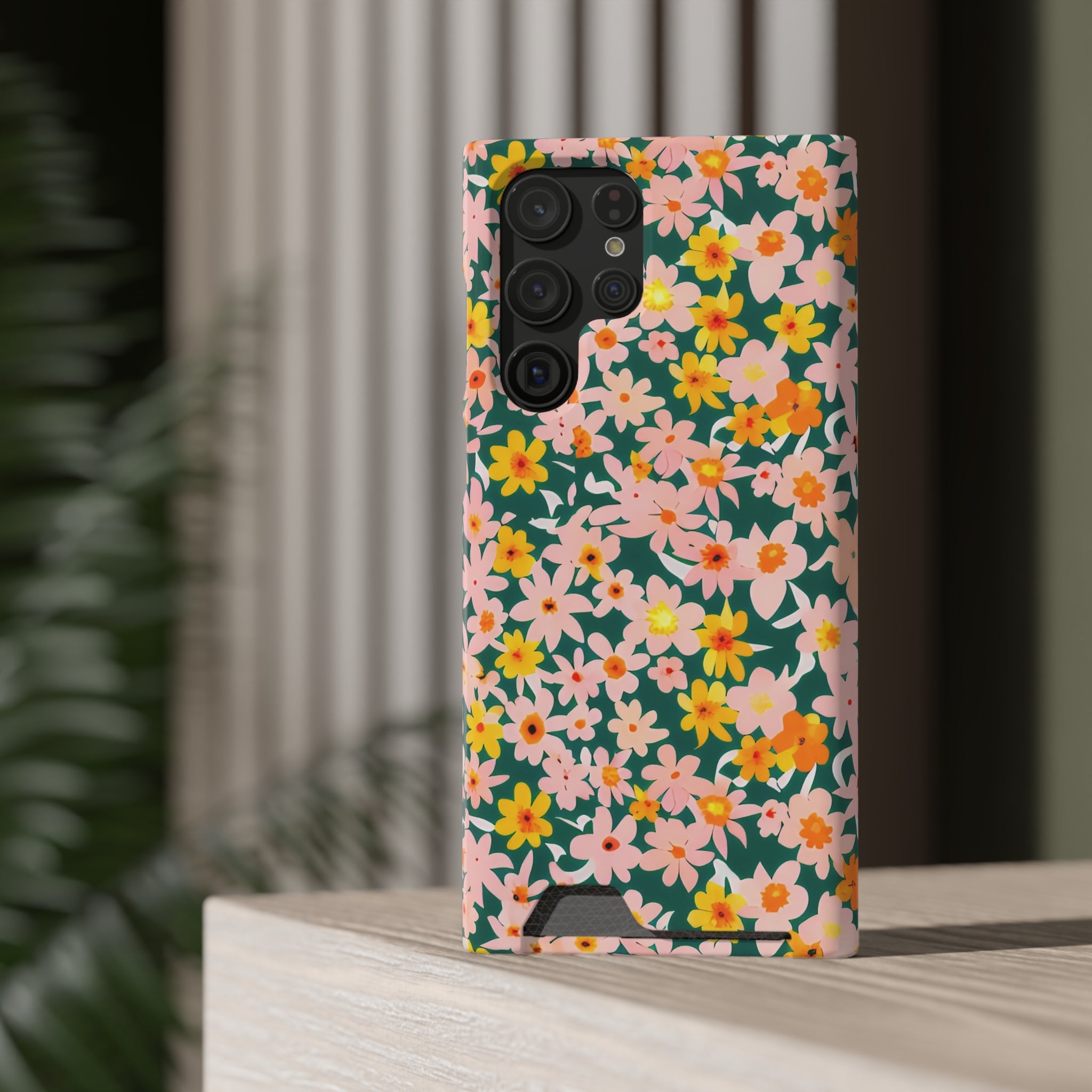 Phone Case With Card Holder, Artsulli - Art is Long, Life is Short, Phone Case, , , , , , ,