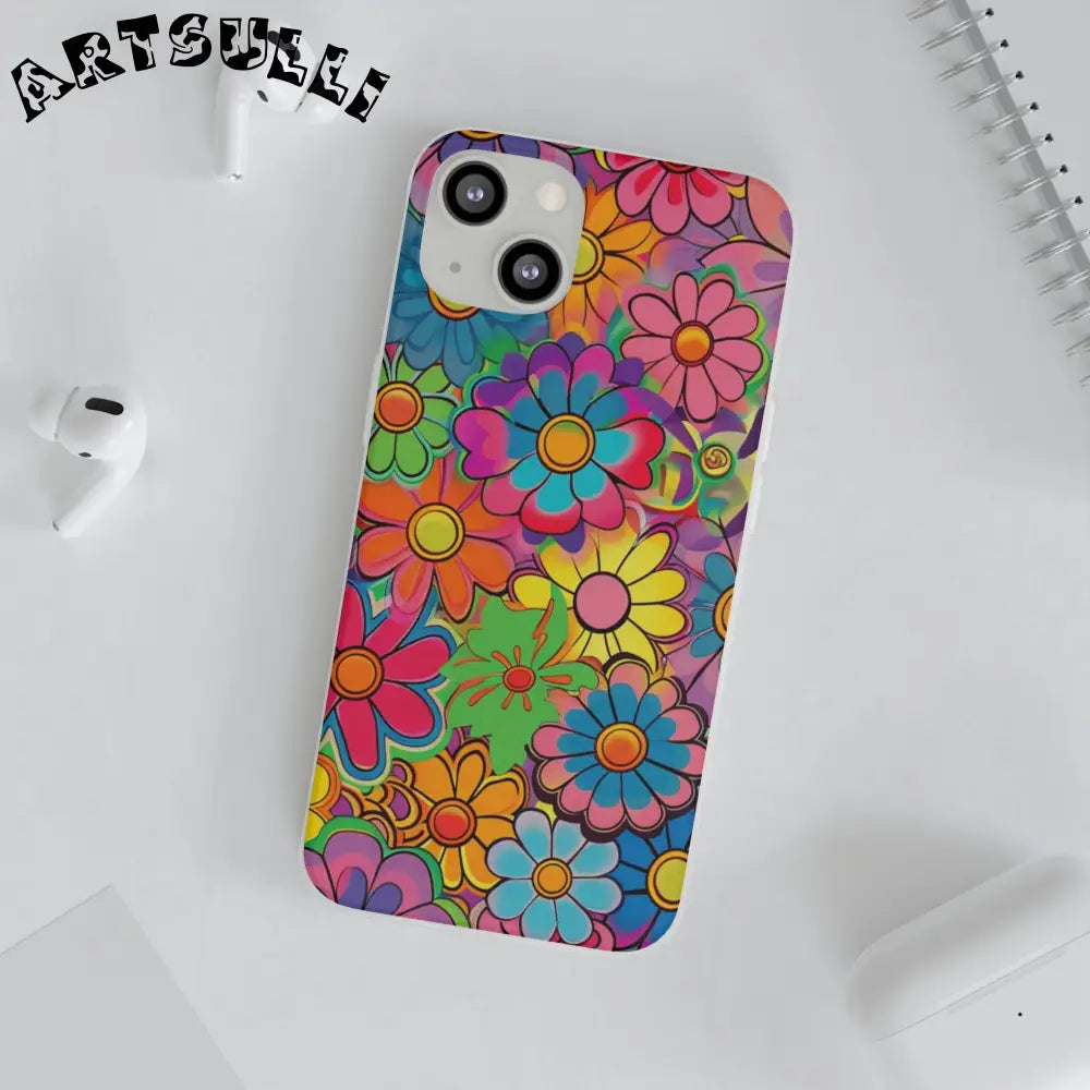 JAKKOUTTHEBXX Chromatic Daisy Dream Flexi Cases JAKKOUTTHEBXX