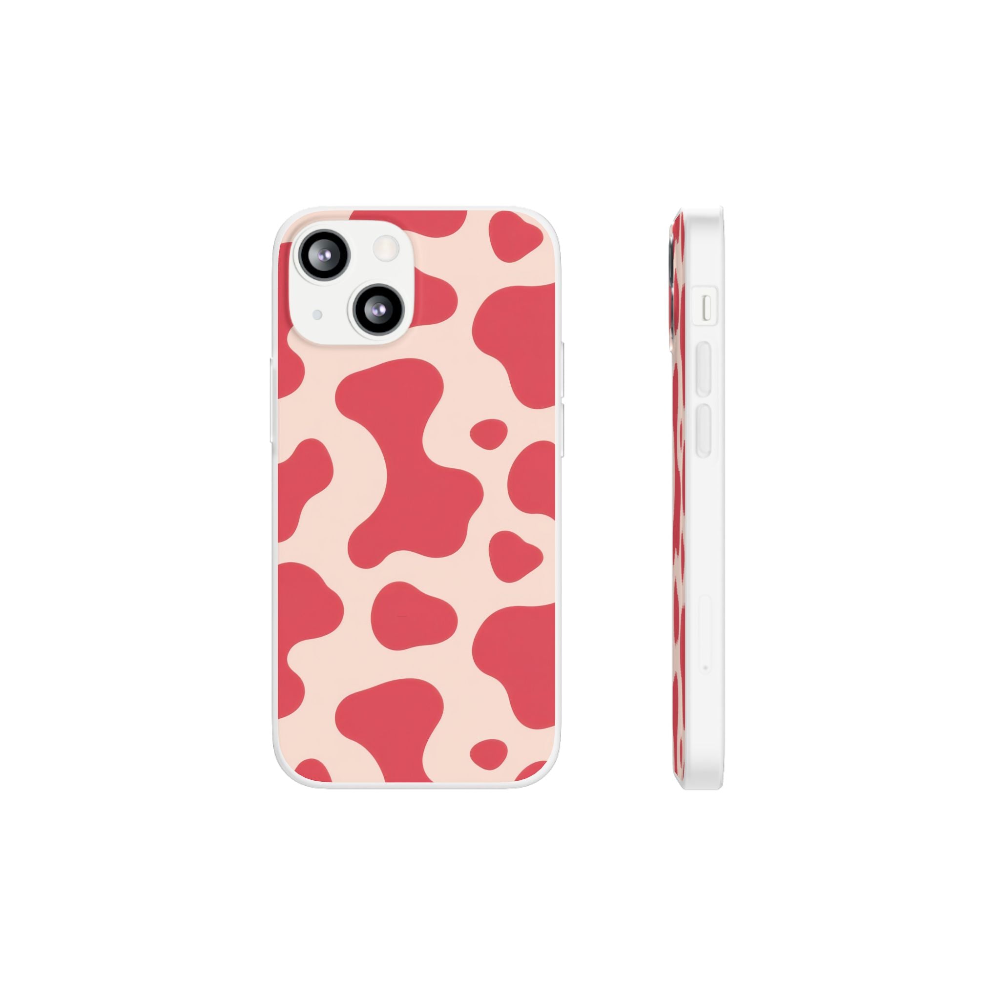 Red Jungle Cow Flexi Cases, Artsulli - Art is Long, Life is Short, Phone Case, Size, iPhone 13 Mini, , , , , 45737380199321264931