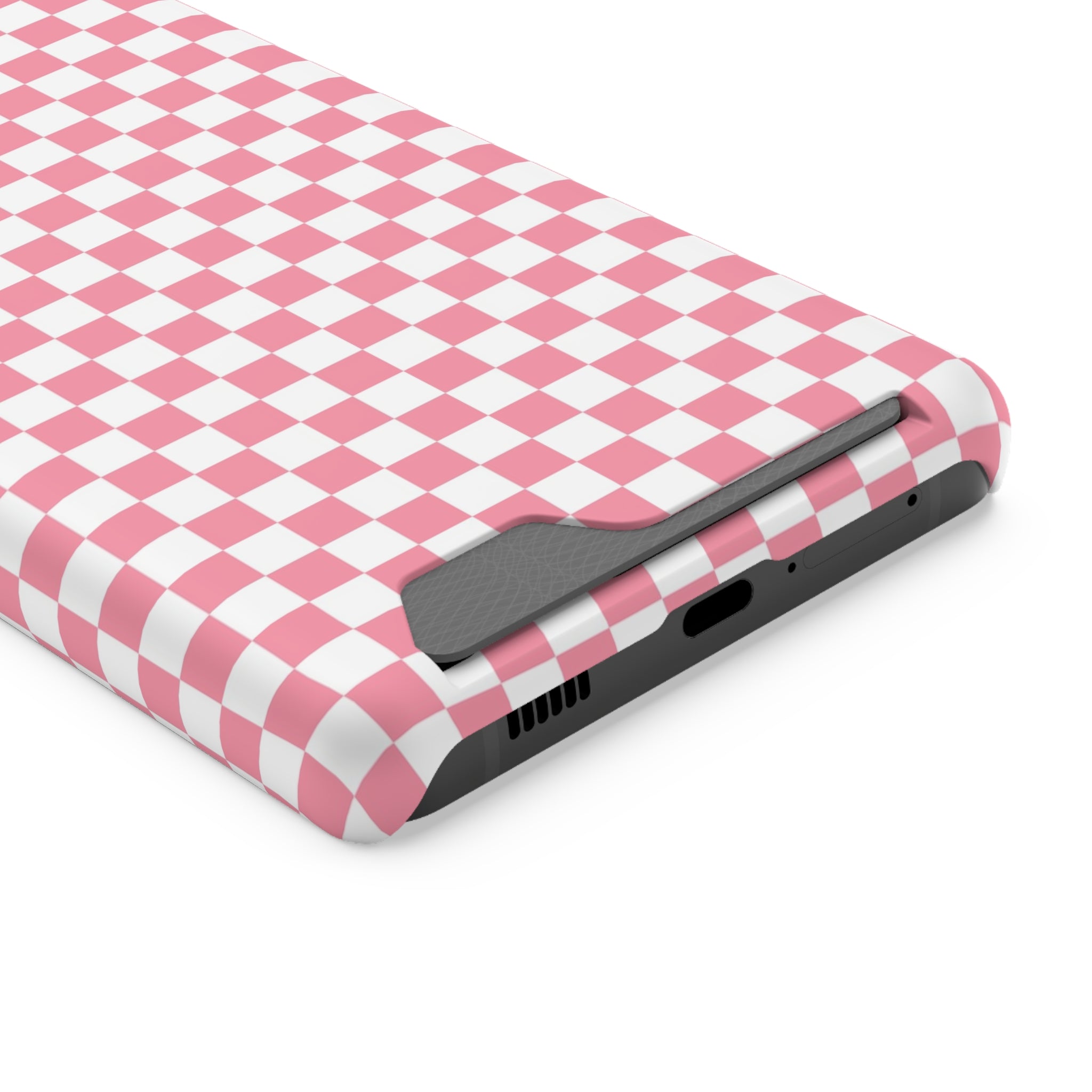 Brigandine Checkered Scene Phone Case With Card Holder, Artsulli - Art is Long, Life is Short, Phone Case, , , , , , ,