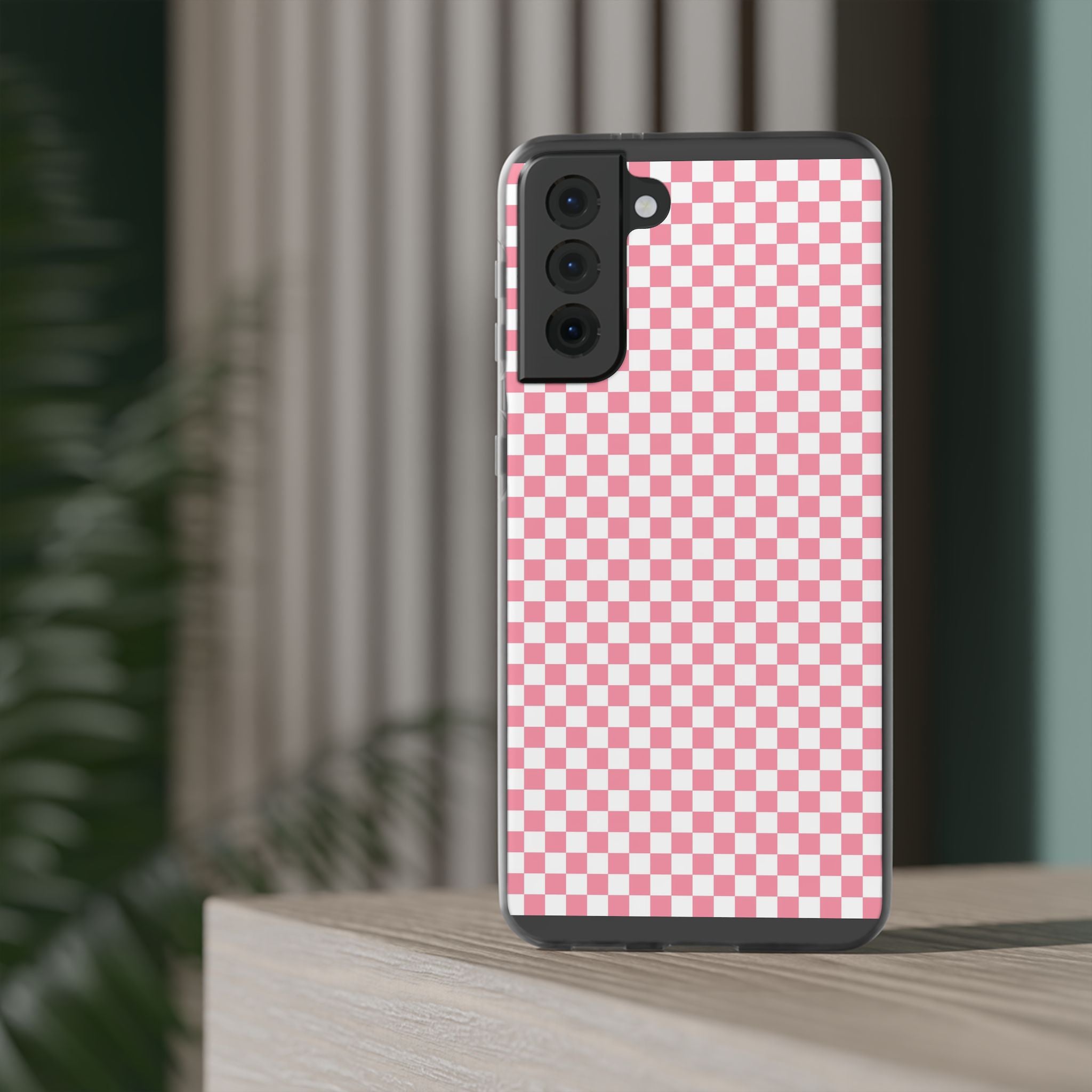Brigandine Checkered Scene Flexi Cases, Artsulli - Art is Long, Life is Short, Phone Case, , , , , , ,