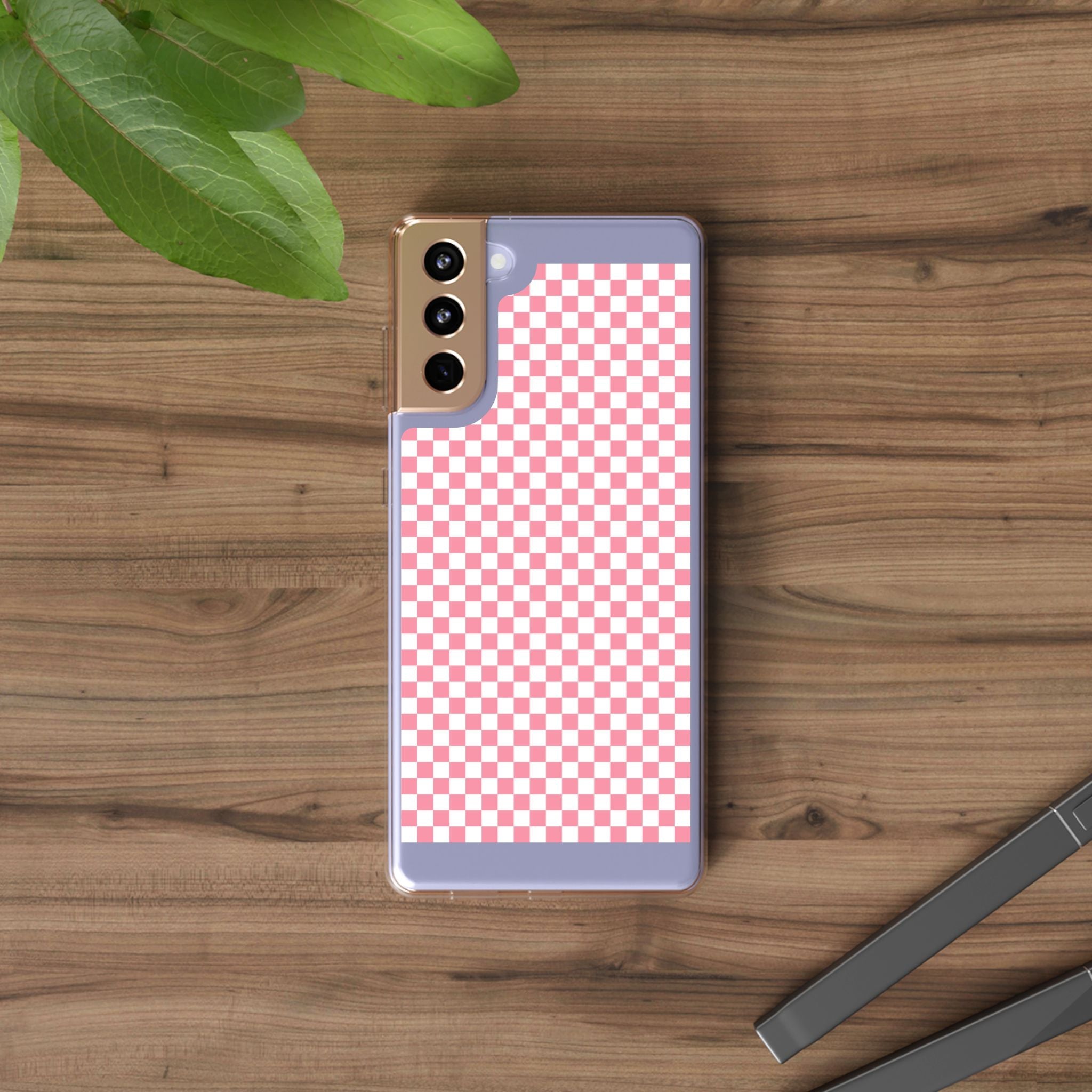 Brigandine Checkered Scene Clear Cases, Artsulli - Art is Long, Life is Short, Phone Case, , , , , , ,