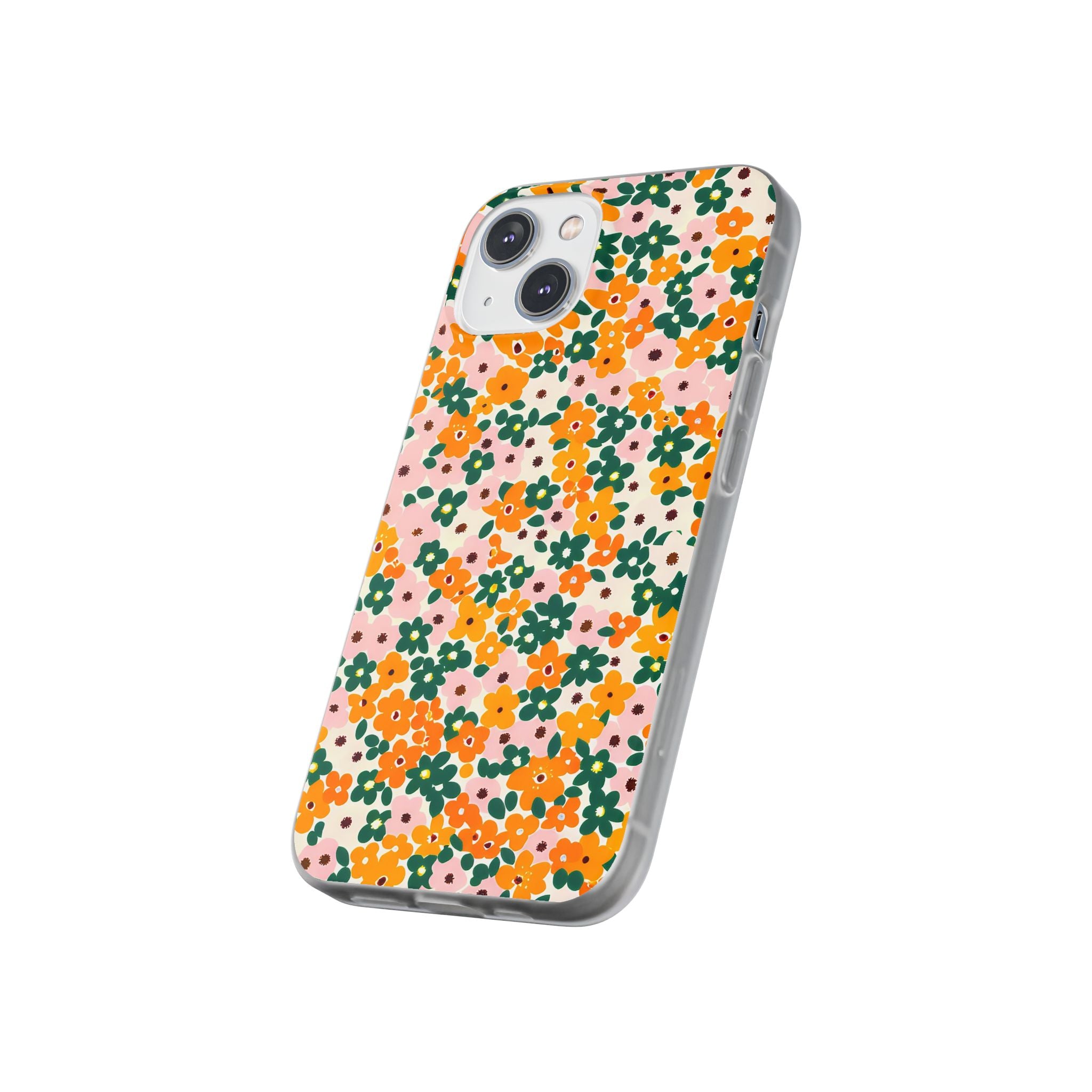 Vibrant Floral Flexi Case, Artsulli - Art is Long, Life is Short, Phone Case, , , , , , ,
