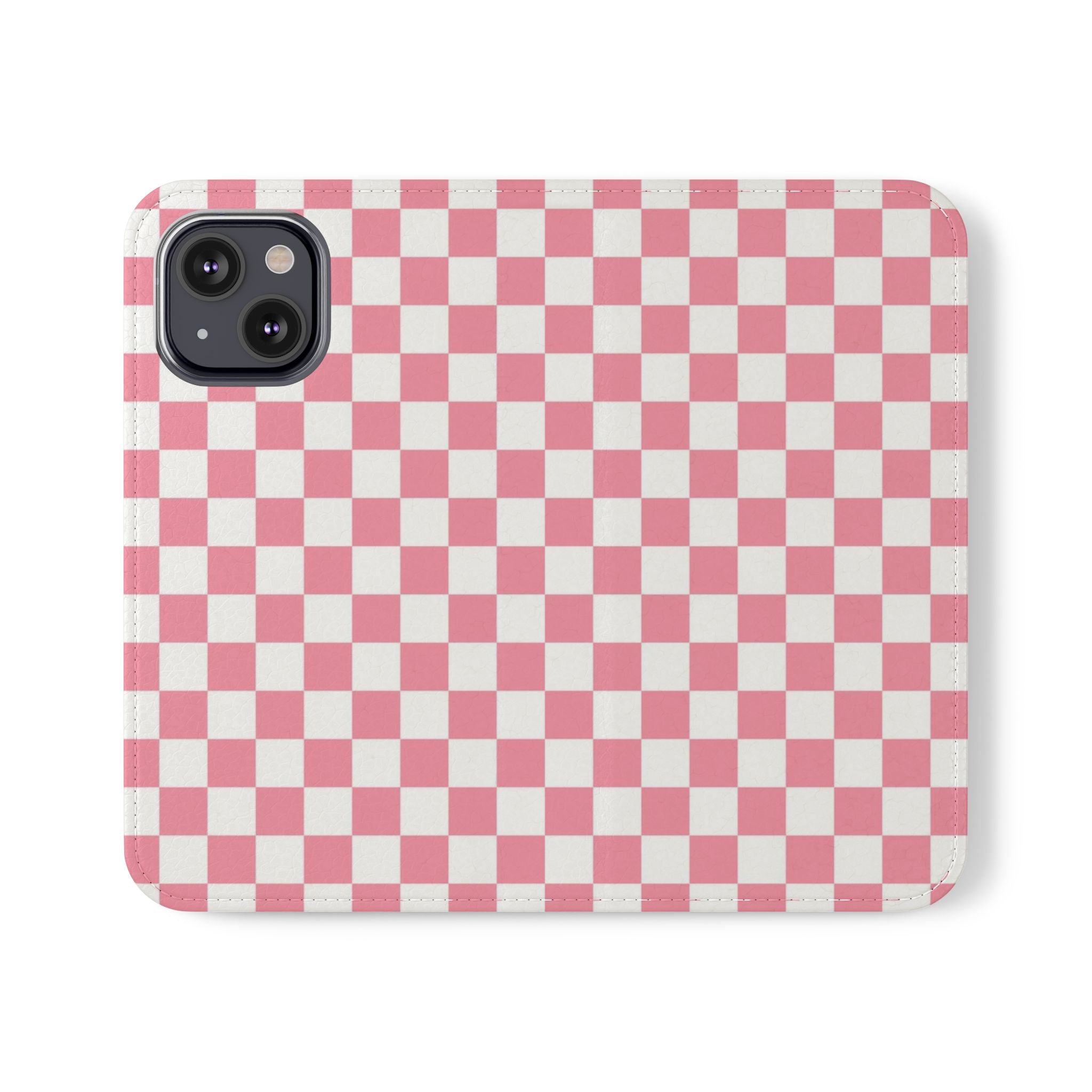Brigandine Checkered Scene Flip Cases, Artsulli - Art is Long, Life is Short, Phone Case, Size, iPhone 13 Mini, , , , , 18783585039711117029