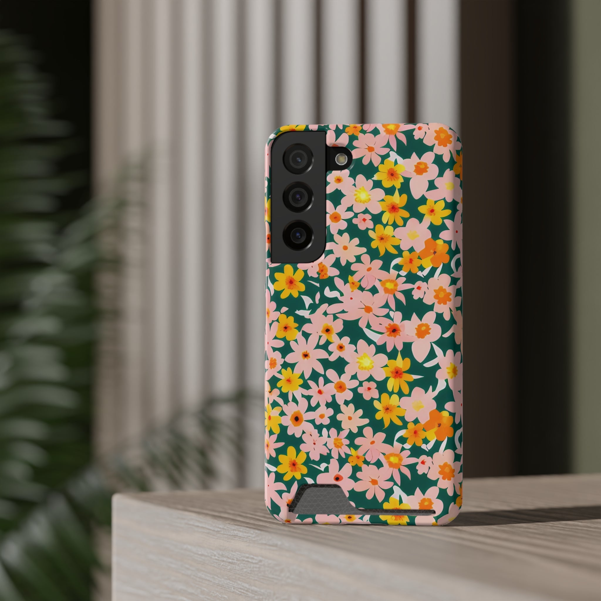 Phone Case With Card Holder, Artsulli - Art is Long, Life is Short, Phone Case, , , , , , ,