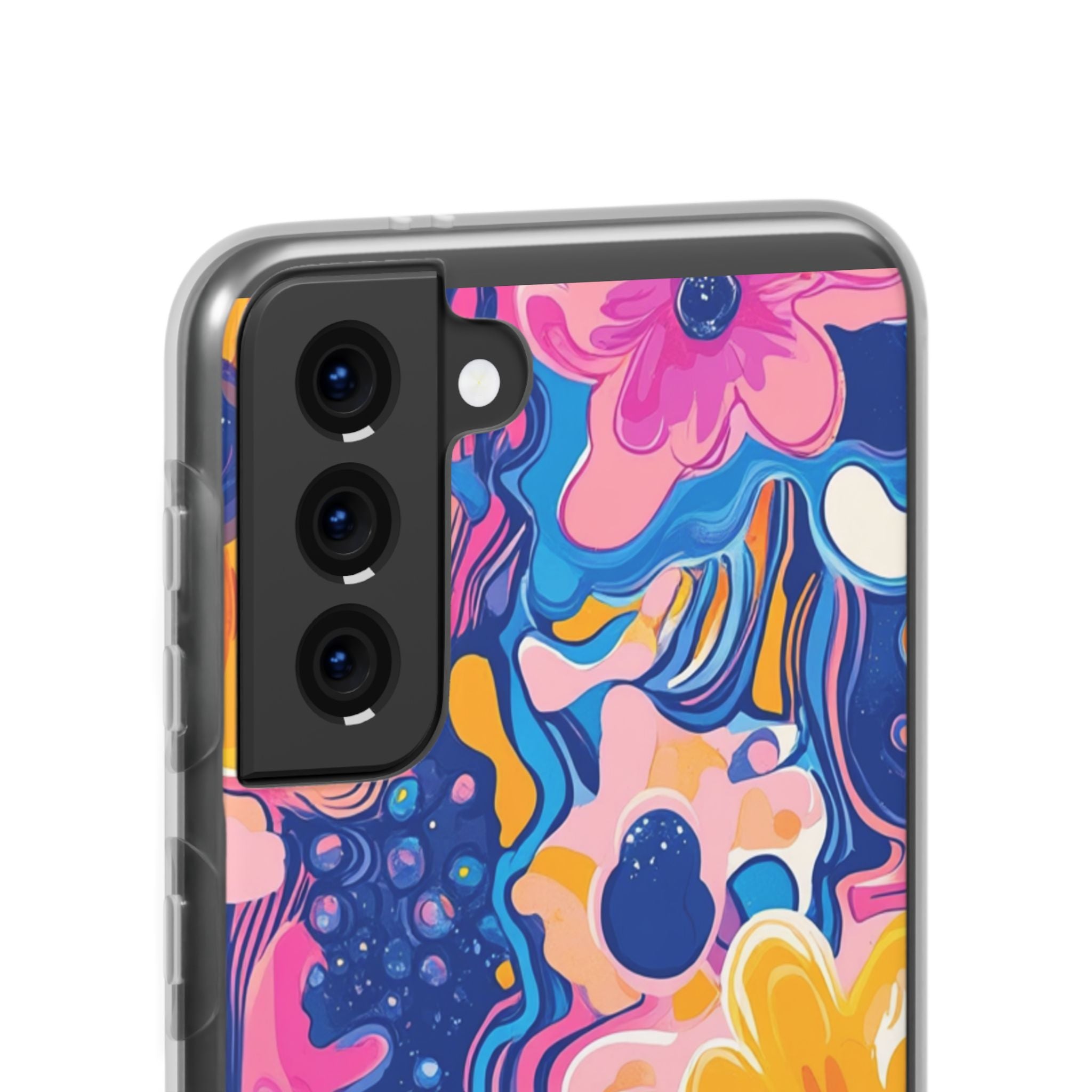 Psychedelic Floral iPhone Case, Artsulli - Art is Long, Life is Short, Phone Case, , , , , , ,