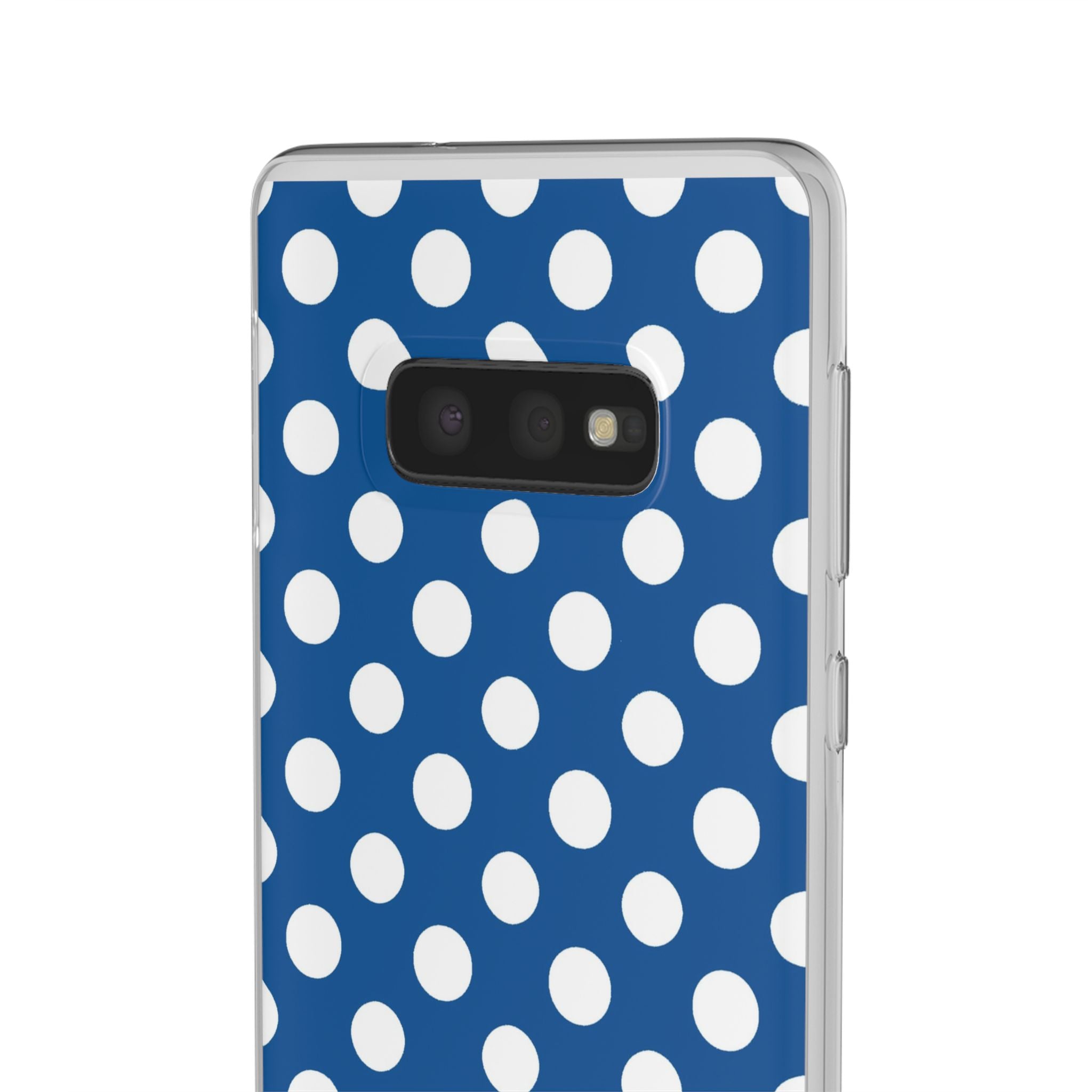 Blue and White Polka Dot iPhone Case, Artsulli - Art is Long, Life is Short, Phone Case, , , , , , ,