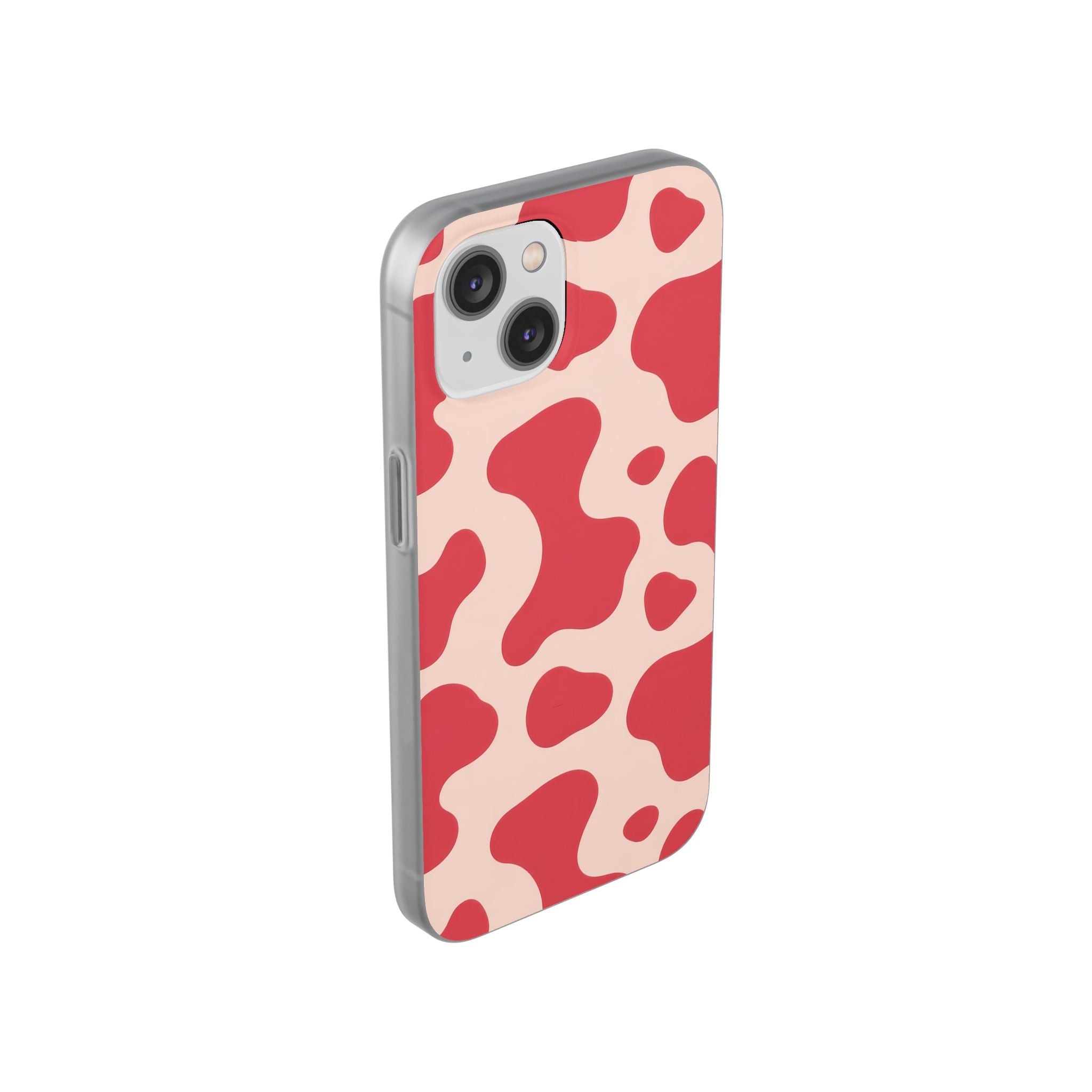 Red Jungle Cow Flexi Cases, Artsulli - Art is Long, Life is Short, Phone Case, , , , , , ,