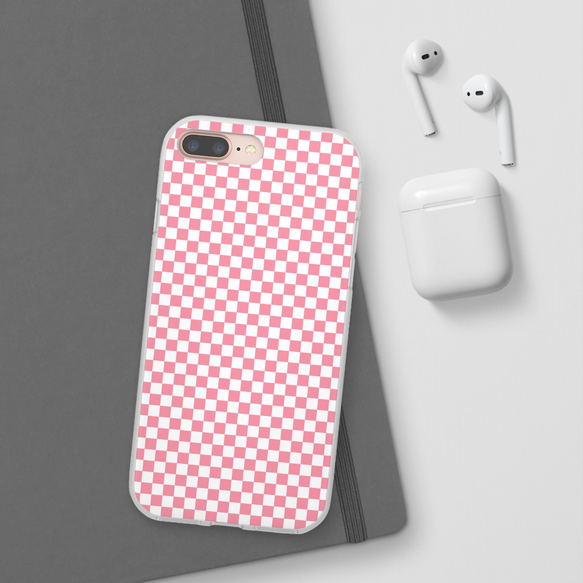 Brigandine Checkered Scene Flexi Cases, Artsulli - Art is Long, Life is Short, Phone Case, , , , , , ,