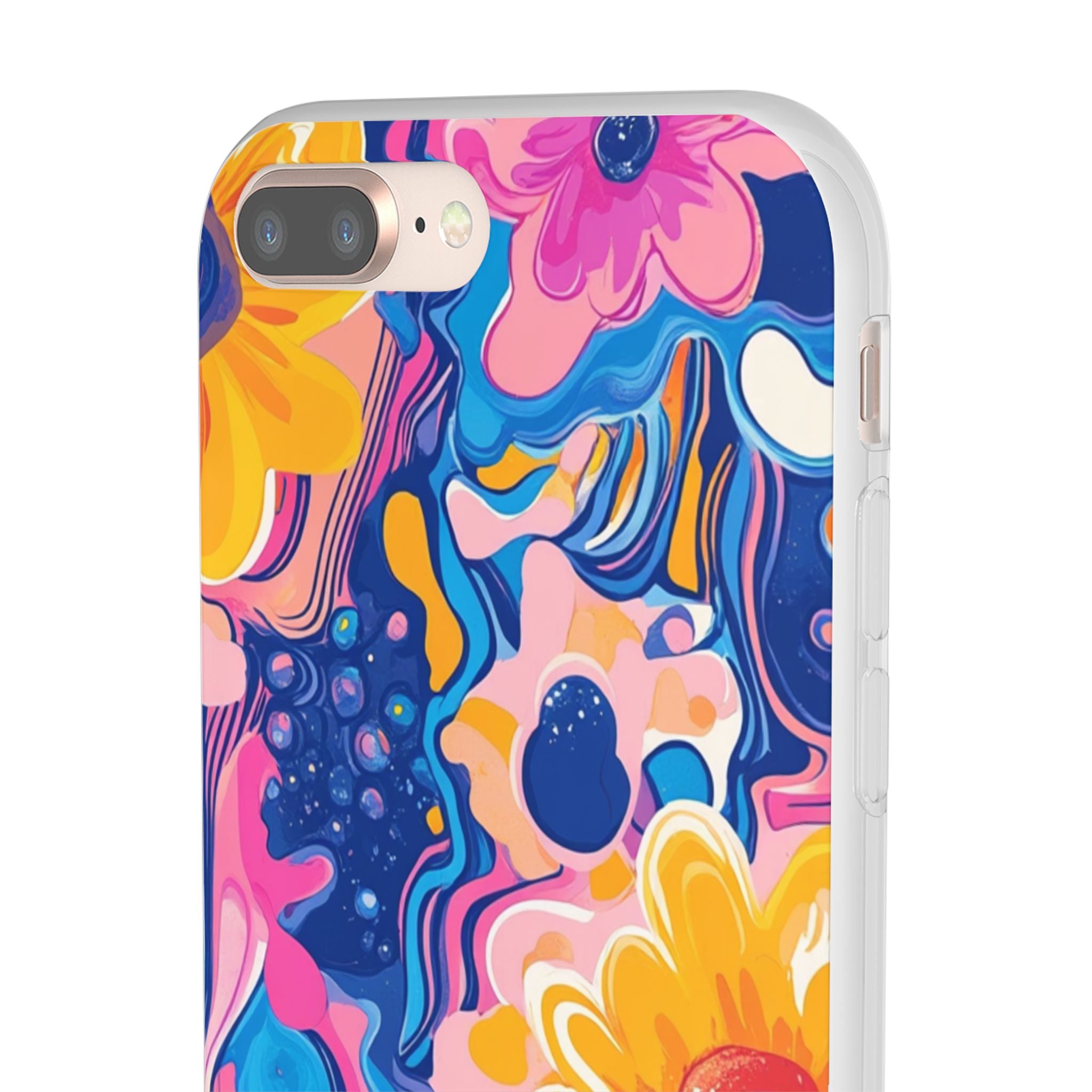 Psychedelic Floral iPhone Case, Artsulli - Art is Long, Life is Short, Phone Case, , , , , , ,