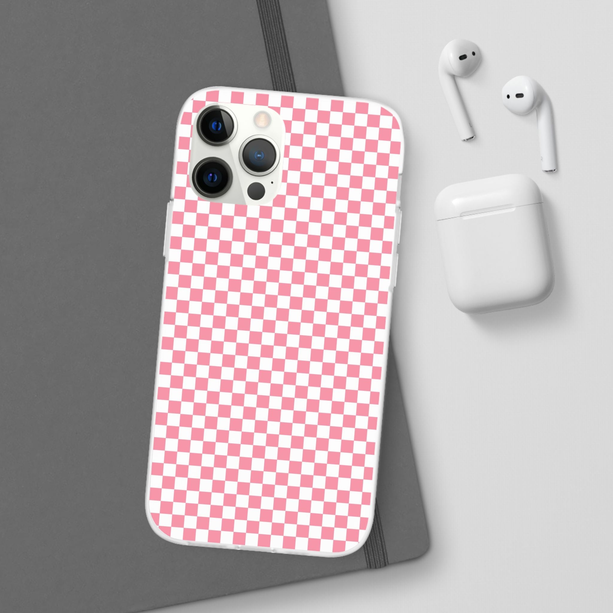 Brigandine Checkered Scene Flexi Cases, Artsulli - Art is Long, Life is Short, Phone Case, , , , , , ,