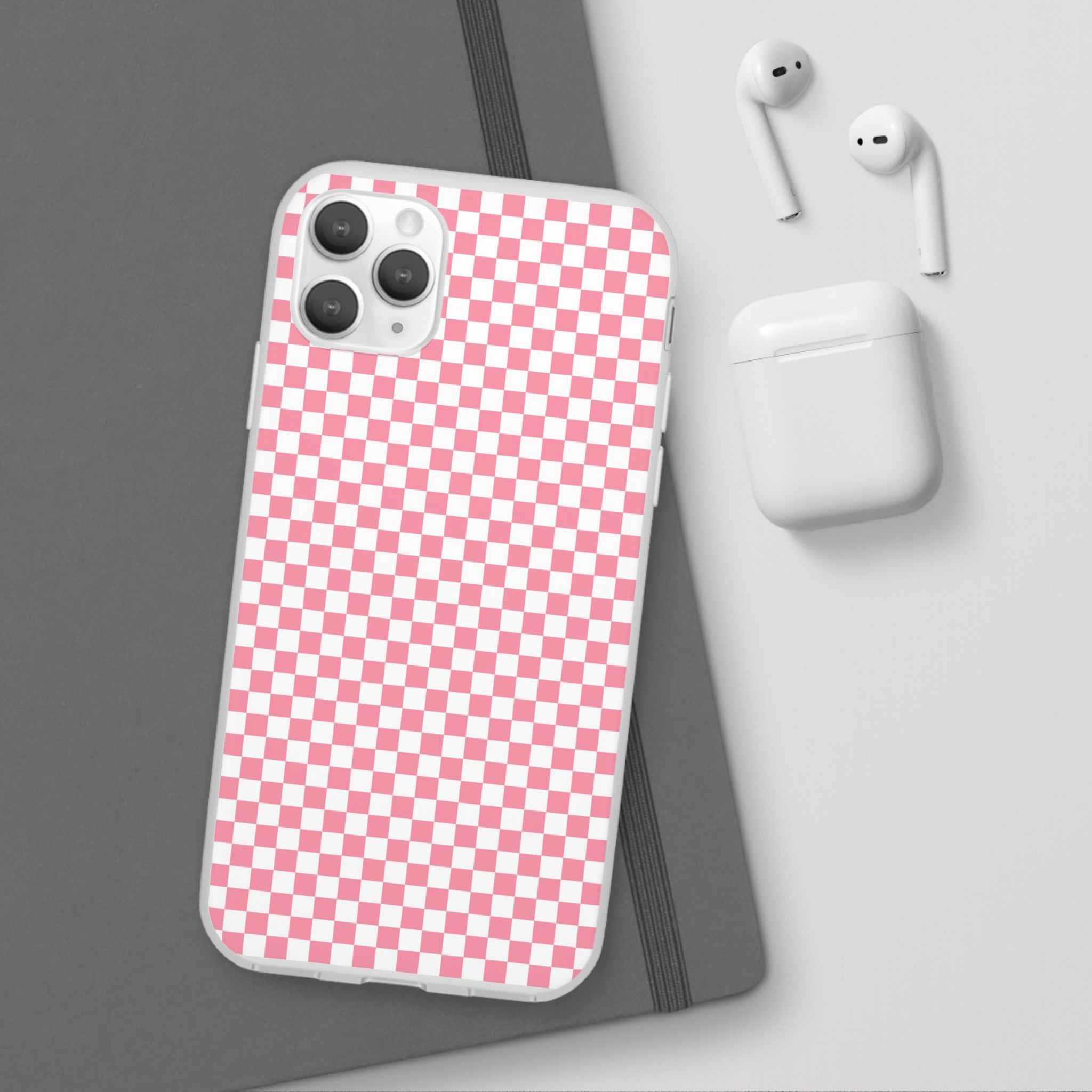 Brigandine Checkered Scene Flexi Cases, Artsulli - Art is Long, Life is Short, Phone Case, , , , , , ,