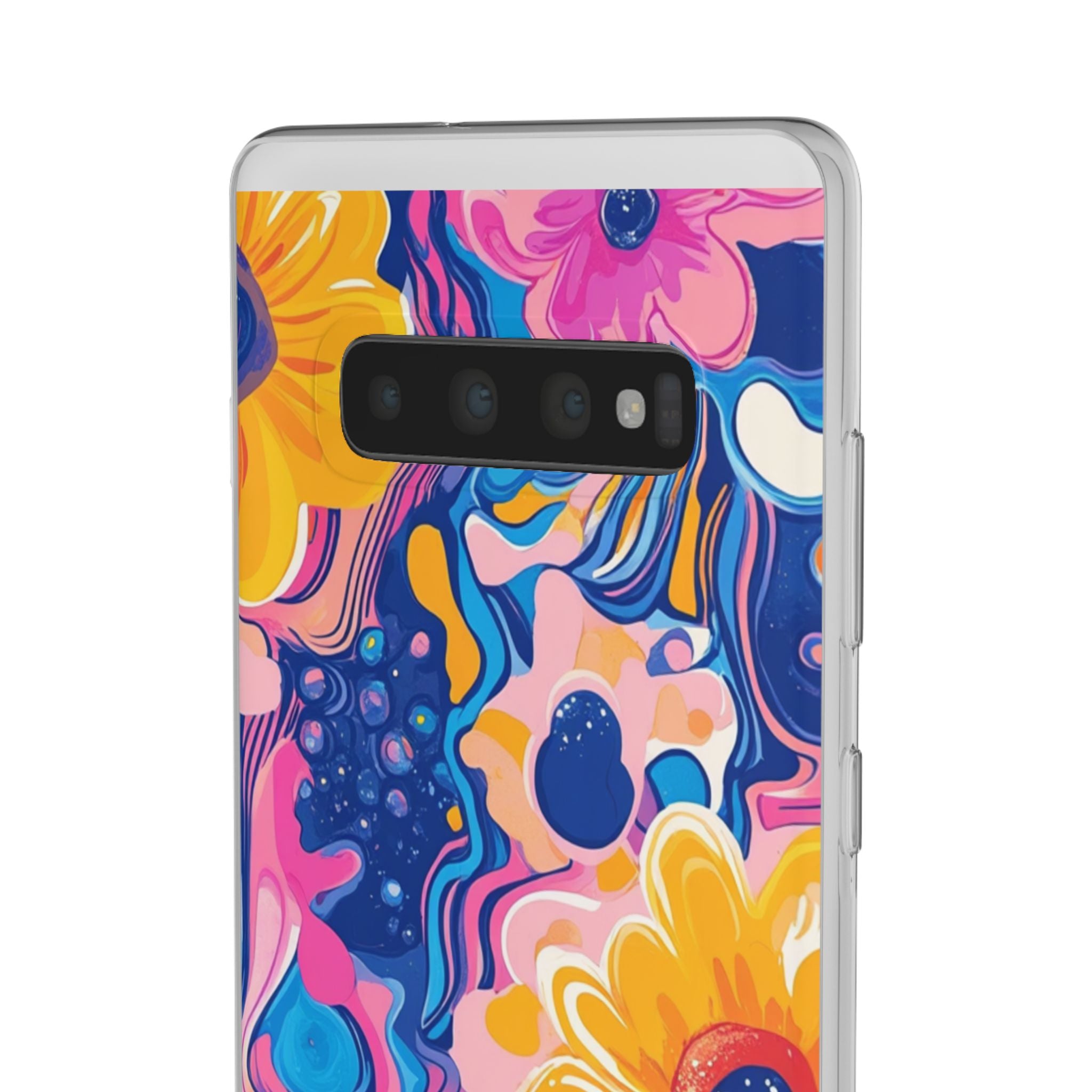 Psychedelic Floral iPhone Case, Artsulli - Art is Long, Life is Short, Phone Case, , , , , , ,