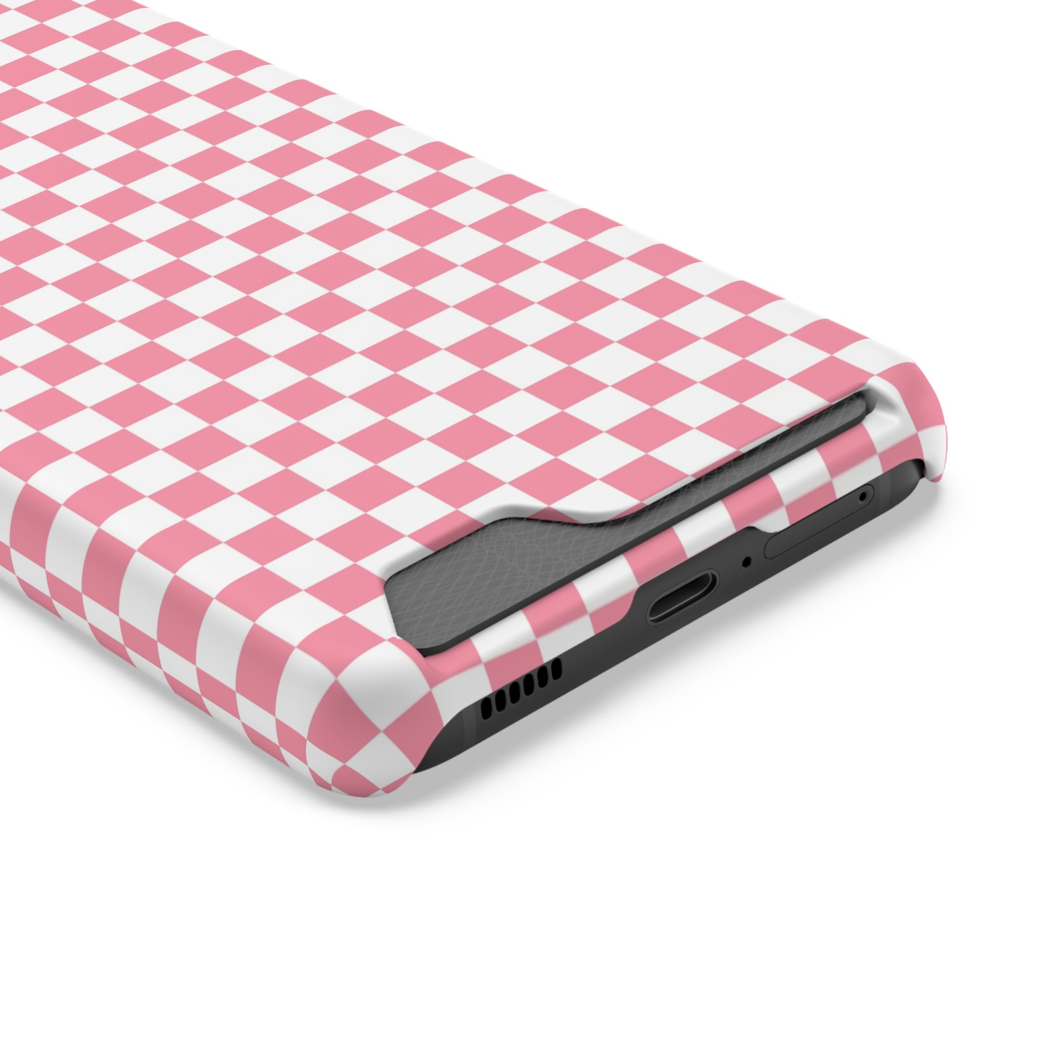 Brigandine Checkered Scene Phone Case With Card Holder, Artsulli - Art is Long, Life is Short, Phone Case, , , , , , ,