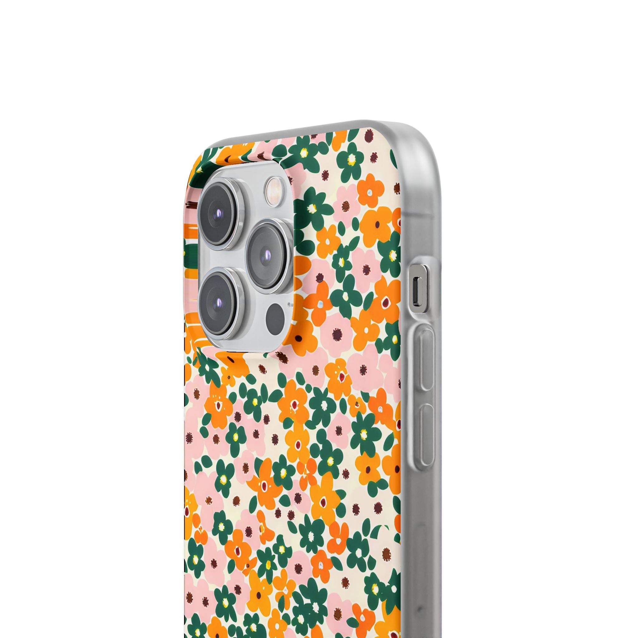 Vibrant Floral Flexi Case, Artsulli - Art is Long, Life is Short, Phone Case, , , , , , ,