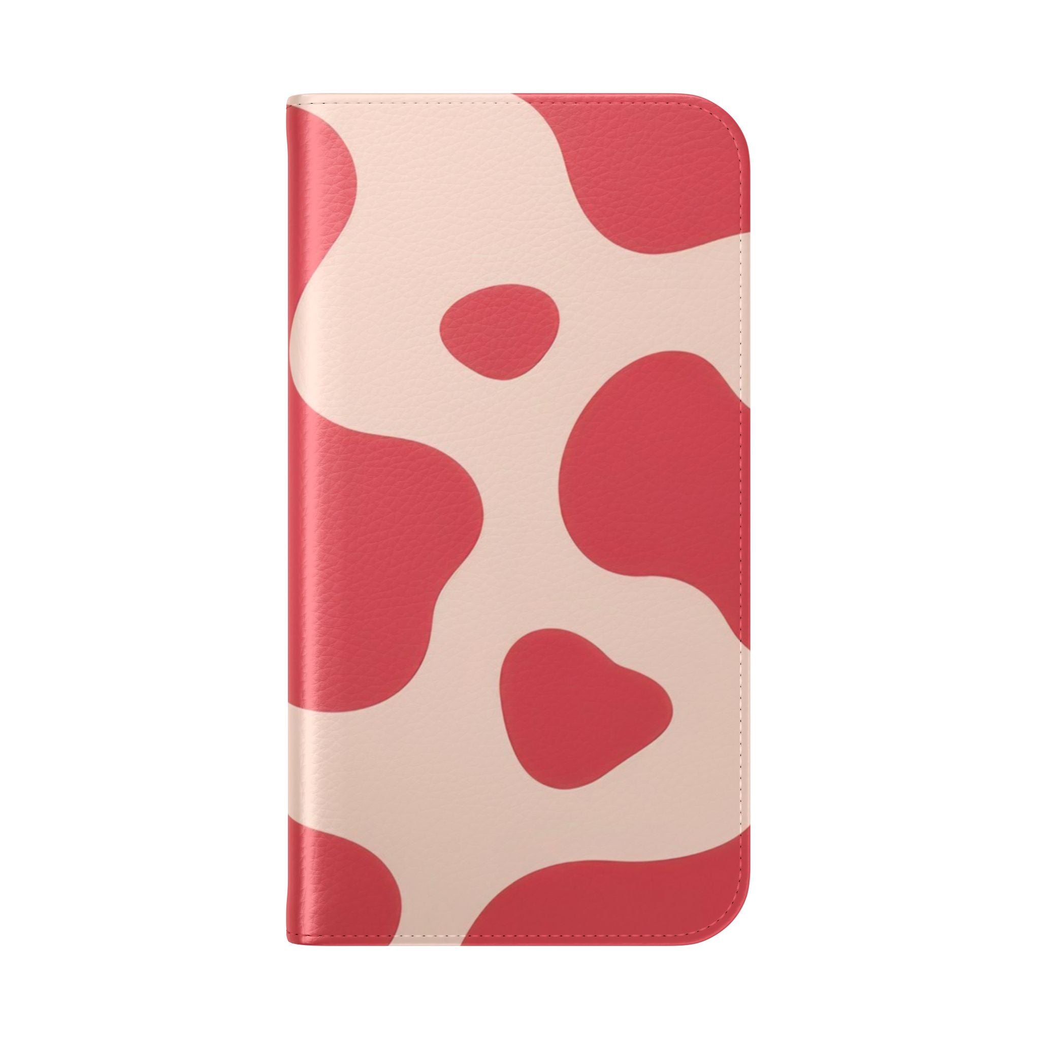 Red Jungle Cow Flip Cases, Artsulli - Art is Long, Life is Short, Phone Case, , , , , , ,