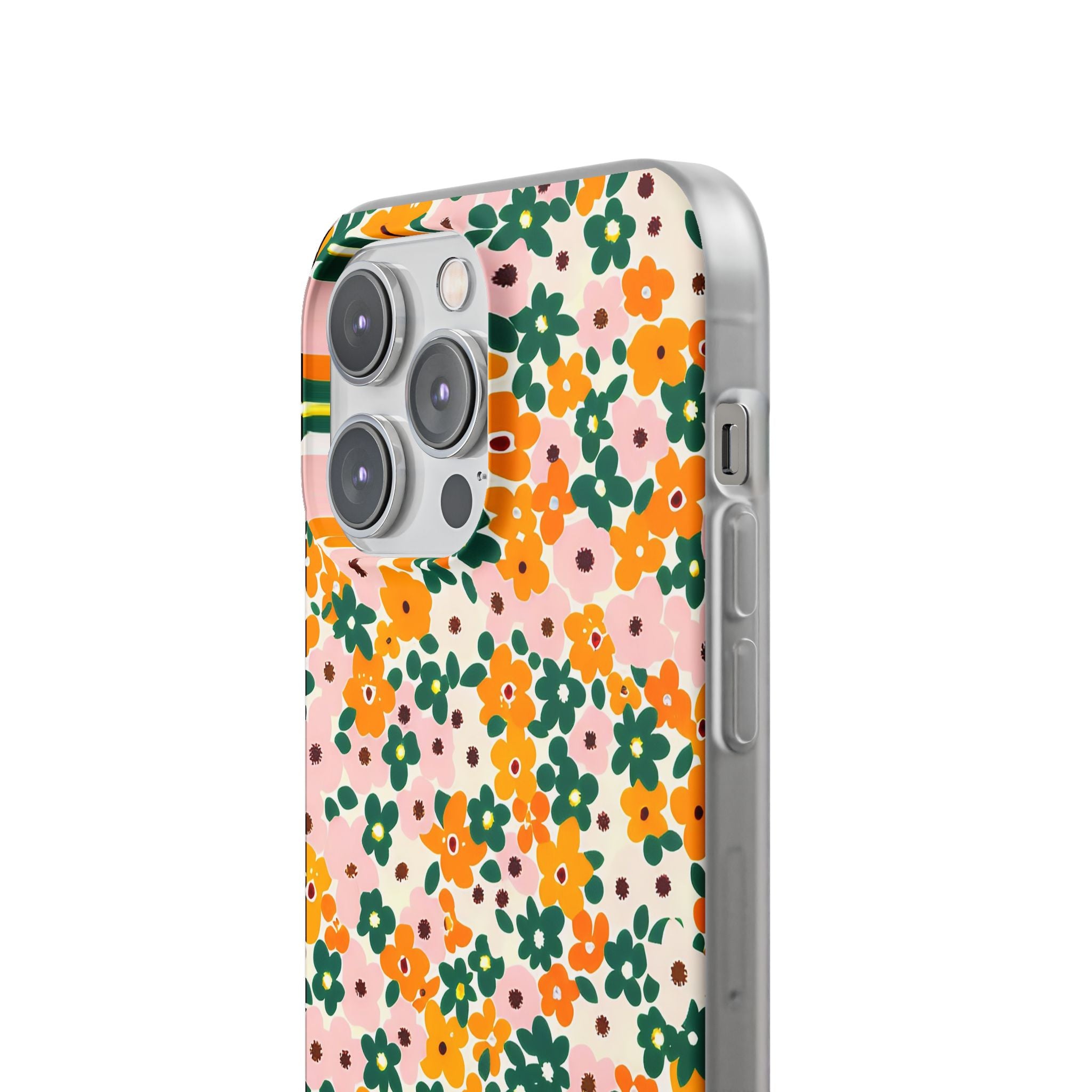 Vibrant Floral Flexi Case, Artsulli - Art is Long, Life is Short, Phone Case, , , , , , ,