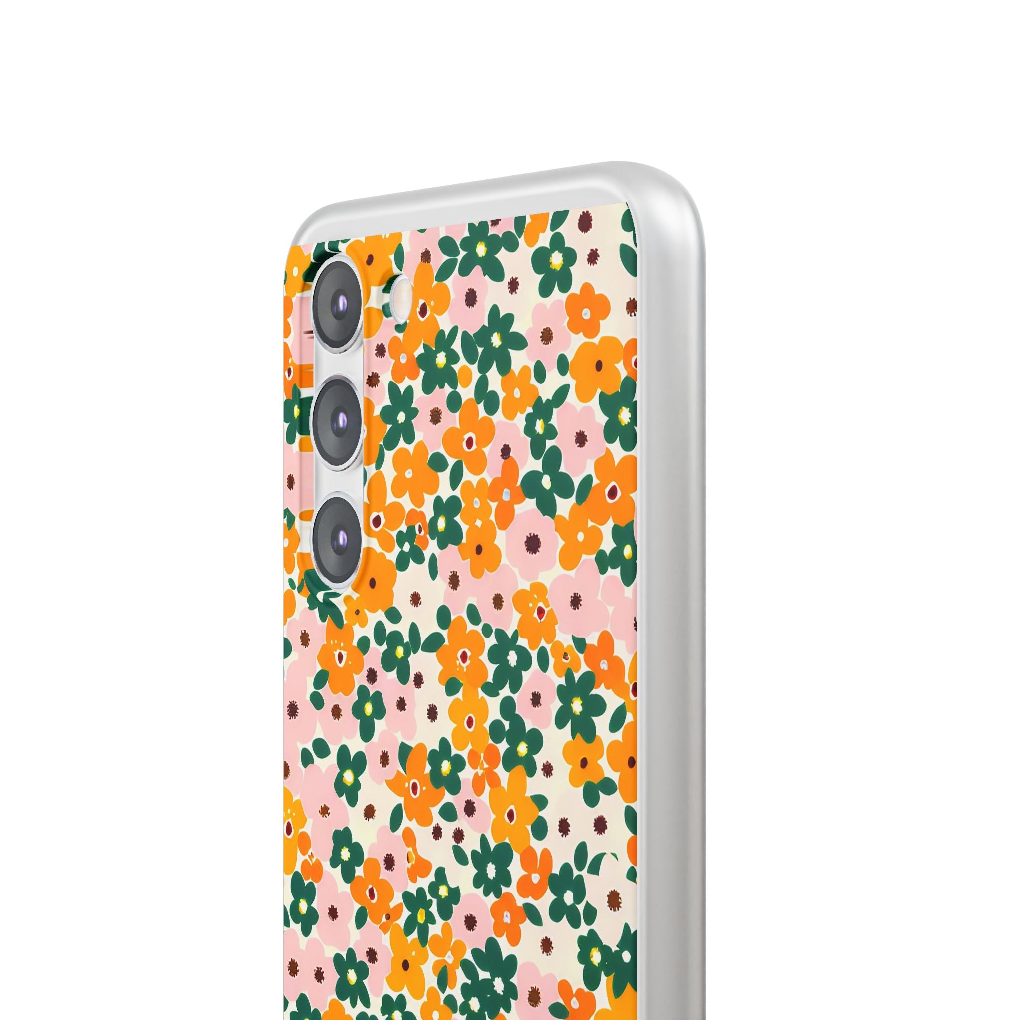 Vibrant Floral Flexi Case, Artsulli - Art is Long, Life is Short, Phone Case, , , , , , ,