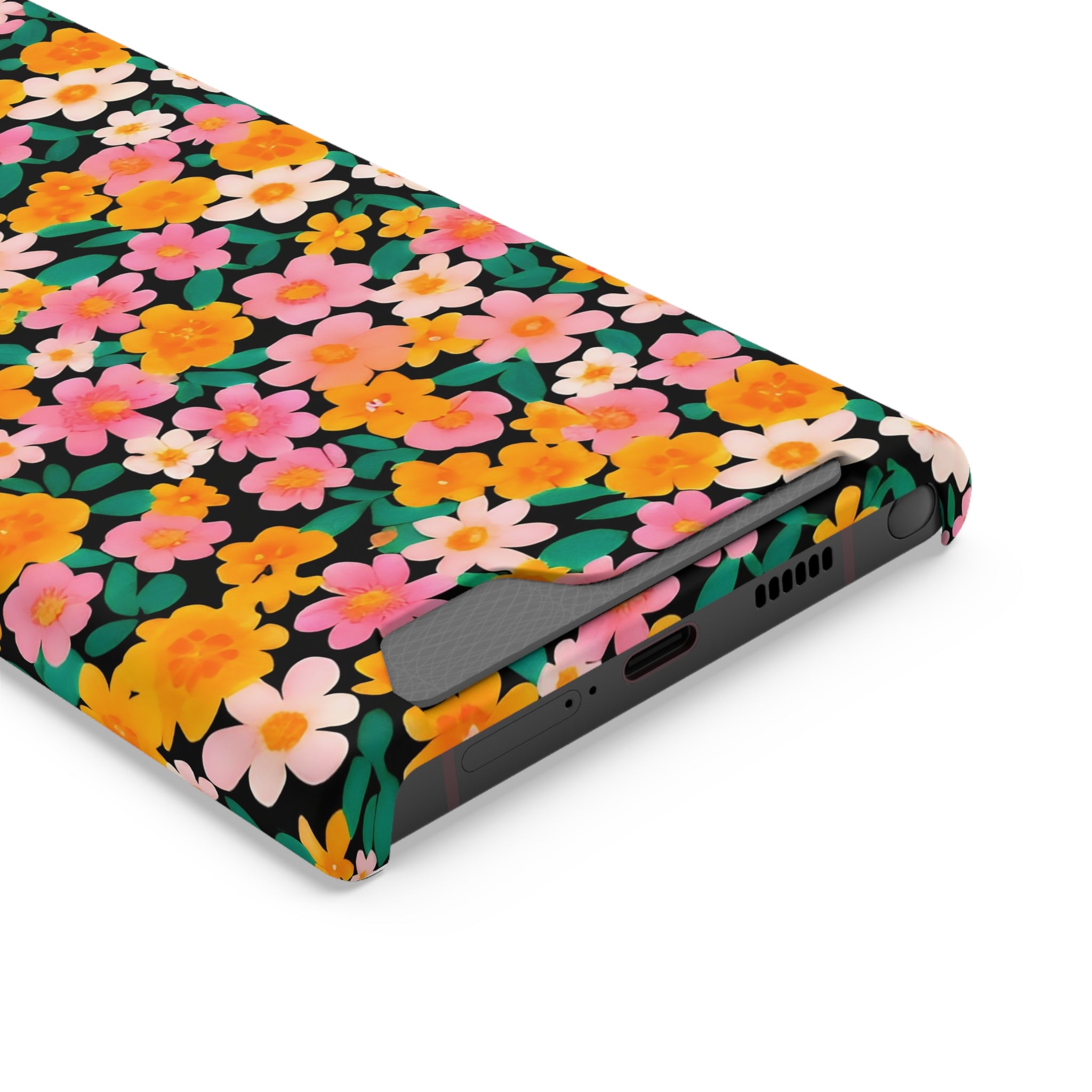 Phone Case With Card Holder, Artsulli - Art is Long, Life is Short, Phone Case, , , , , , ,