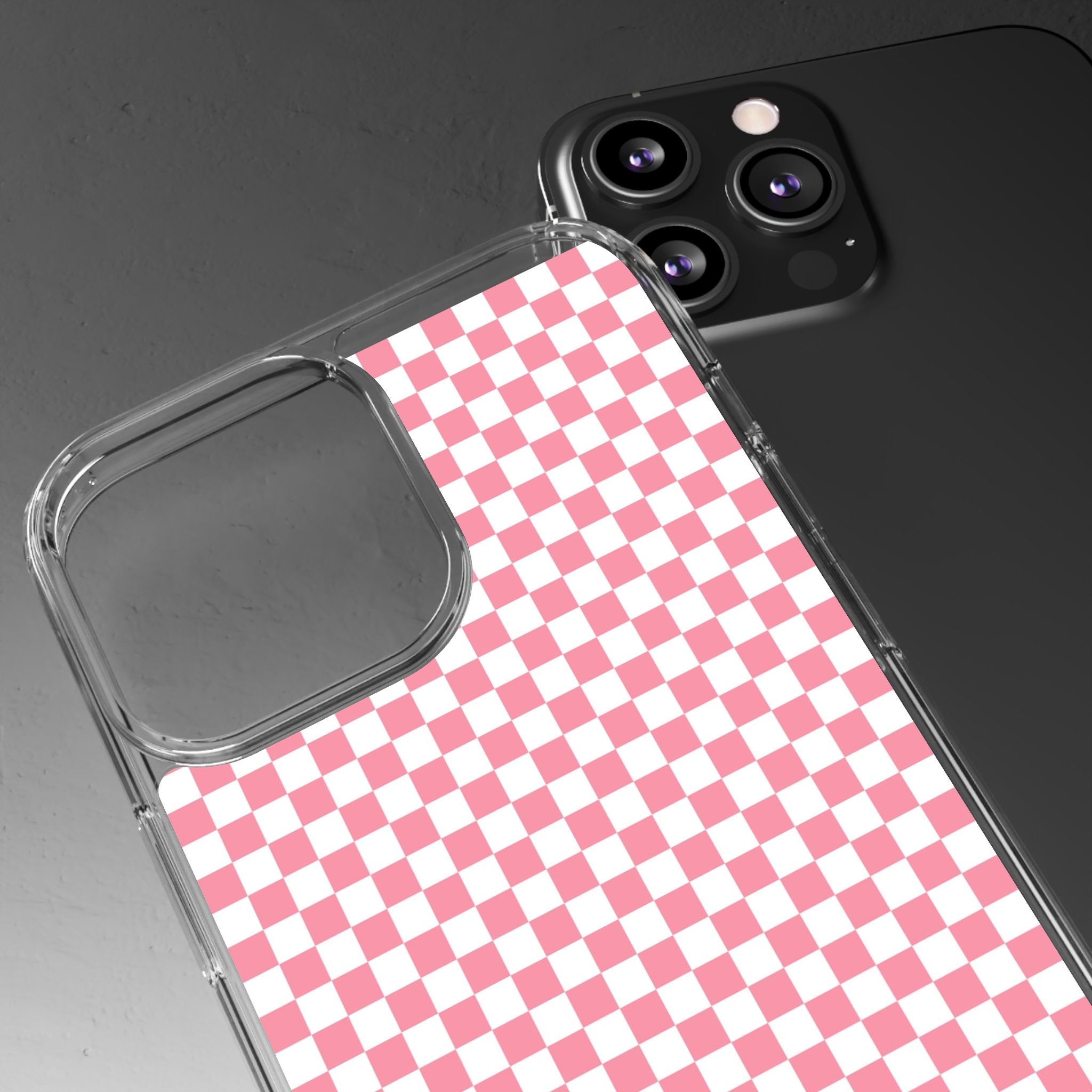 Brigandine Checkered Scene Clear Cases, Artsulli - Art is Long, Life is Short, Phone Case, , , , , , ,