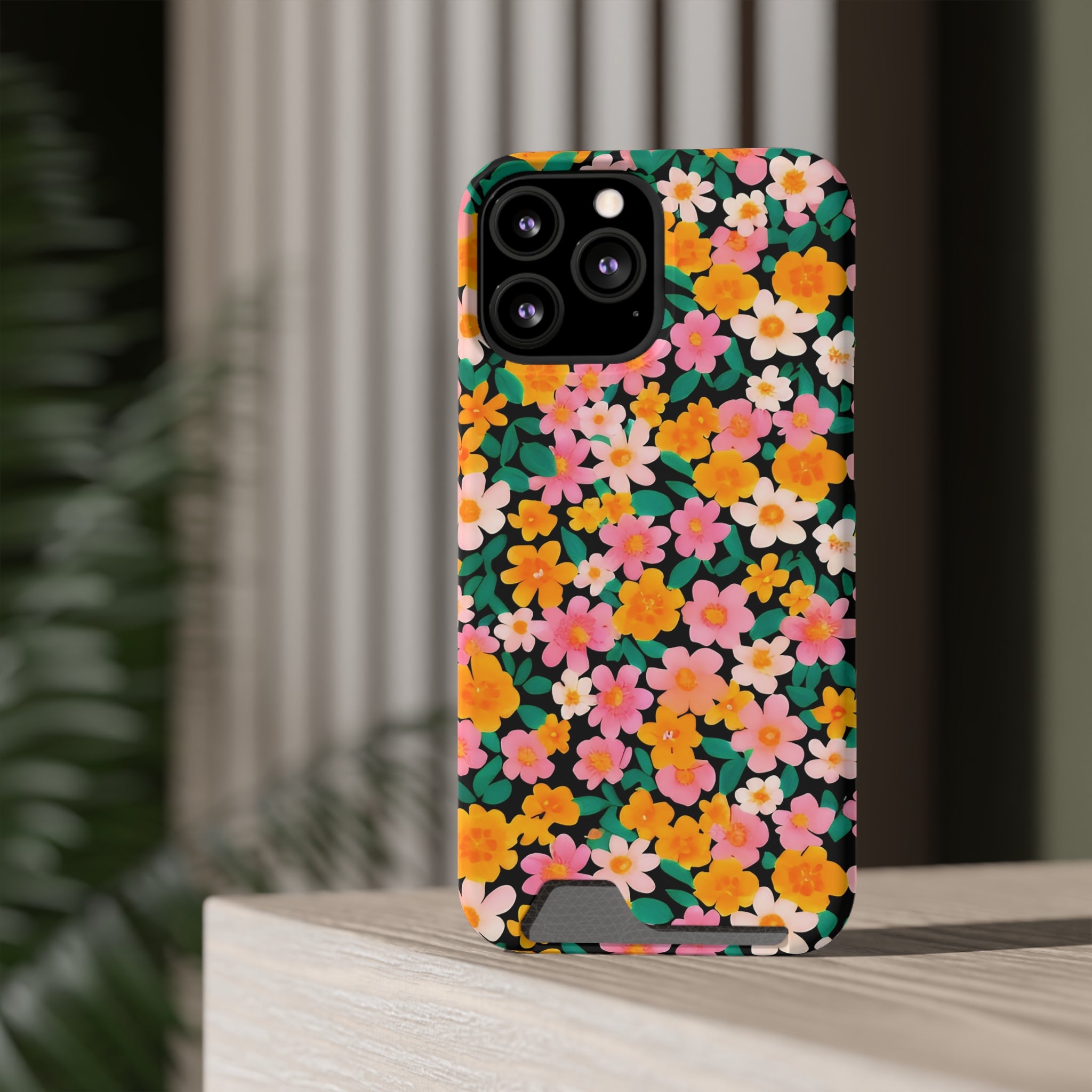 Phone Case With Card Holder, Artsulli - Art is Long, Life is Short, Phone Case, , , , , , ,