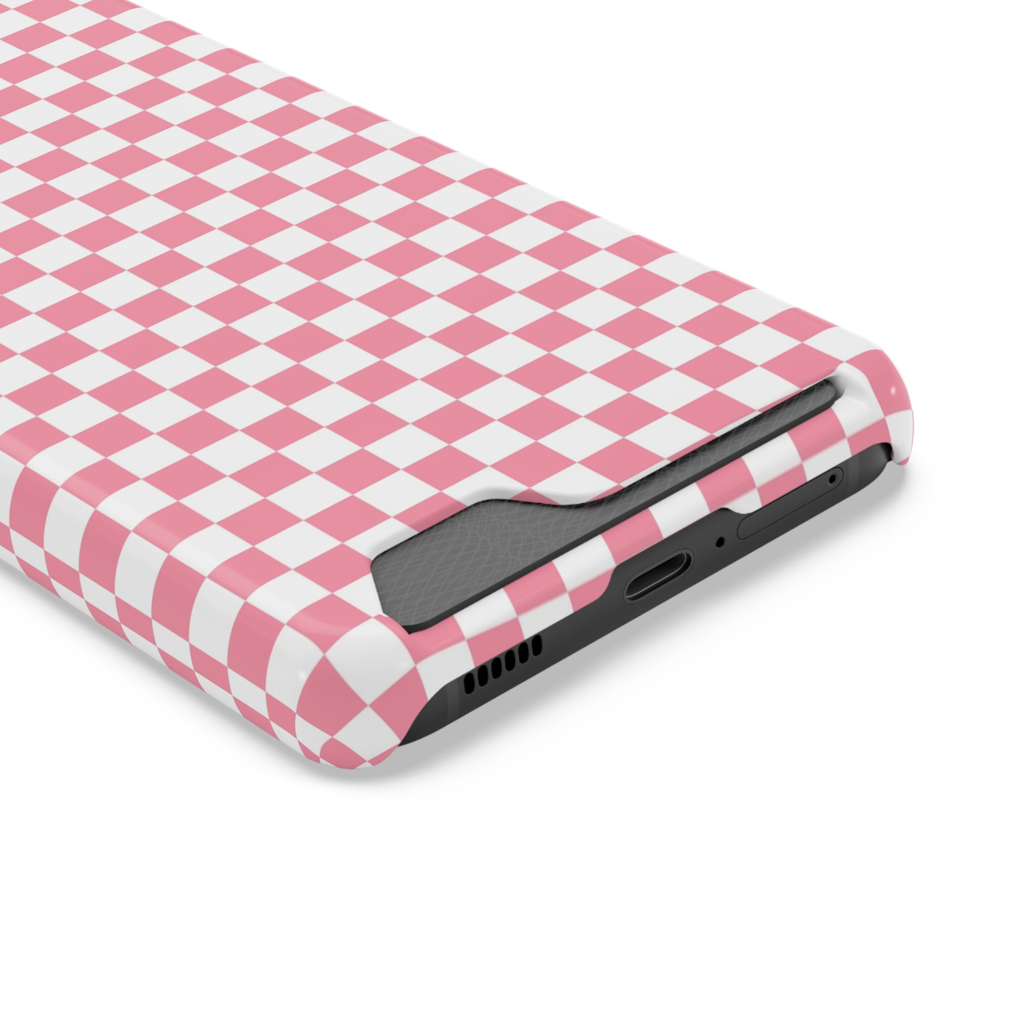 Brigandine Checkered Scene Phone Case With Card Holder, Artsulli - Art is Long, Life is Short, Phone Case, , , , , , ,