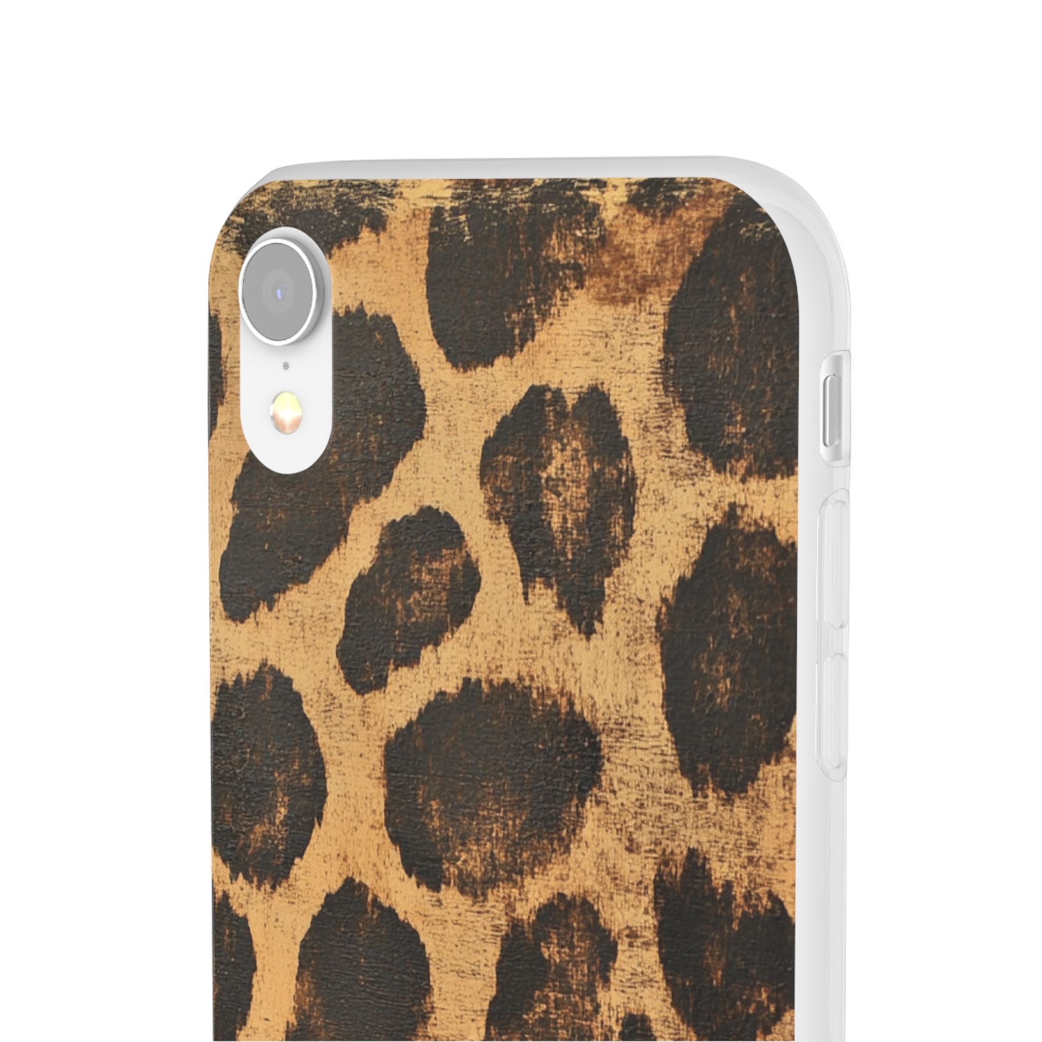 Brown Leopard Print iPhone Case, Artsulli - Art is Long, Life is Short, Phone Case, , , , , , ,