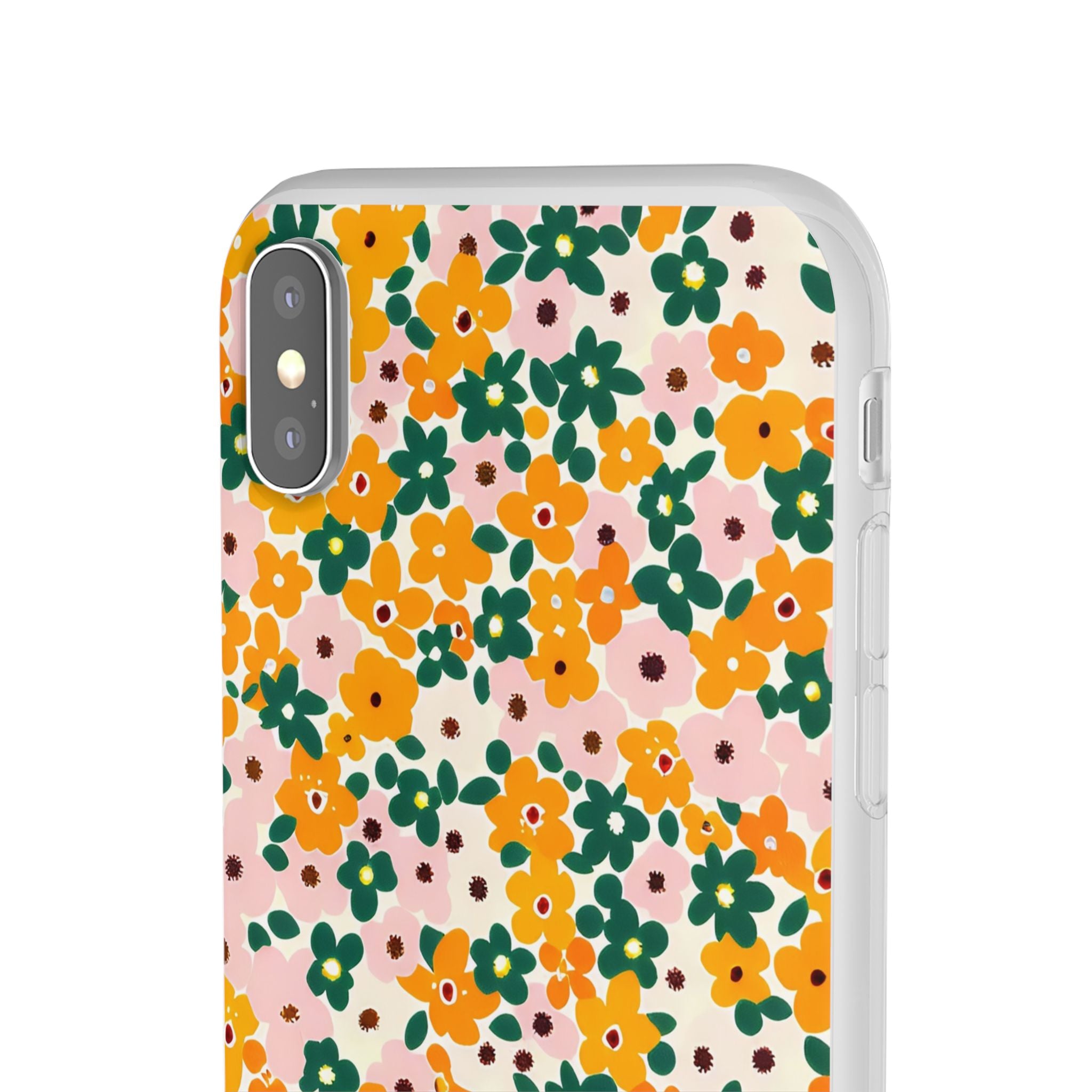 Vibrant Floral Flexi Case, Artsulli - Art is Long, Life is Short, Phone Case, , , , , , ,