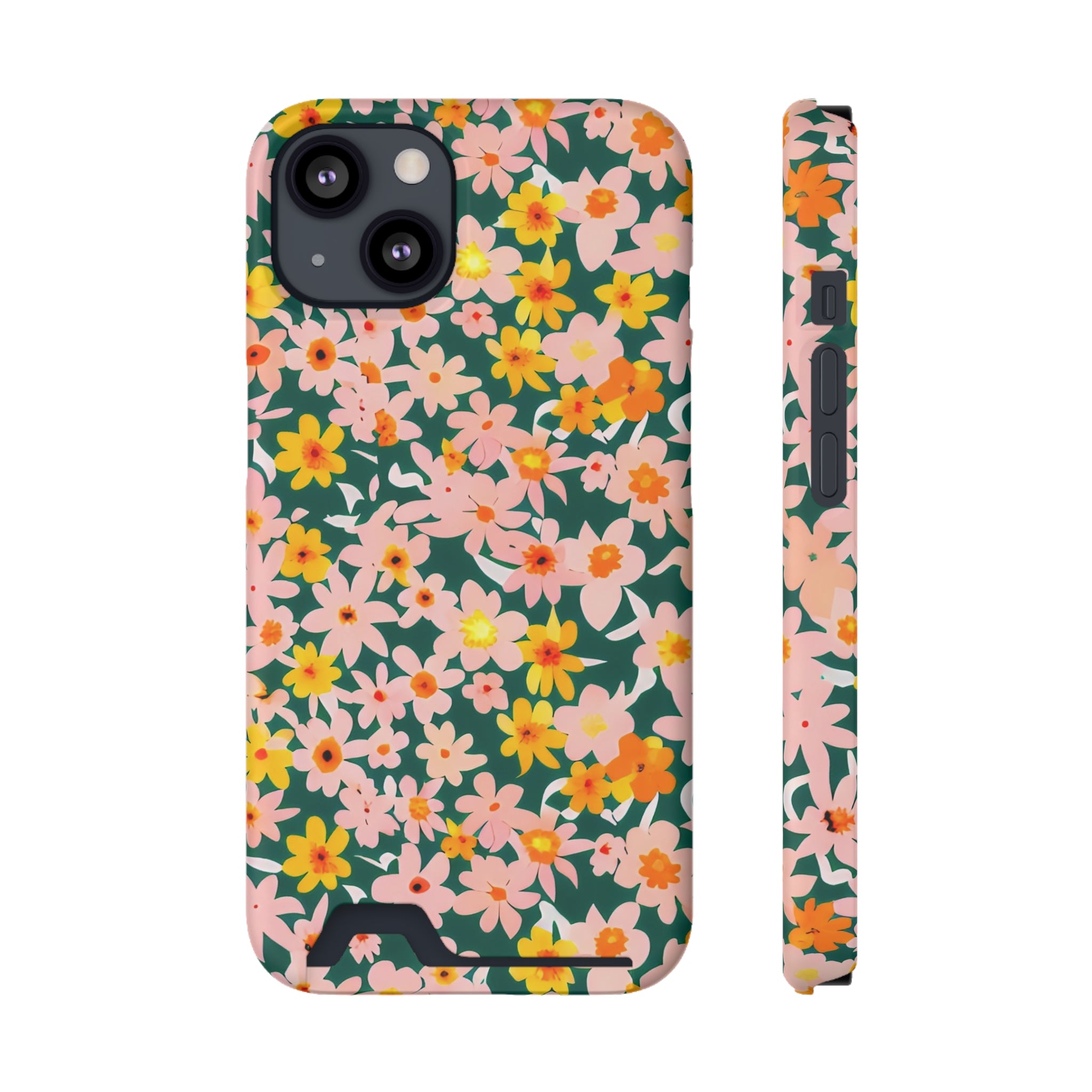 Phone Case With Card Holder, Artsulli - Art is Long, Life is Short, Phone Case, Size, iPhone 13, Surface, Matte, Shape, With gift packaging, 54414452725906514099