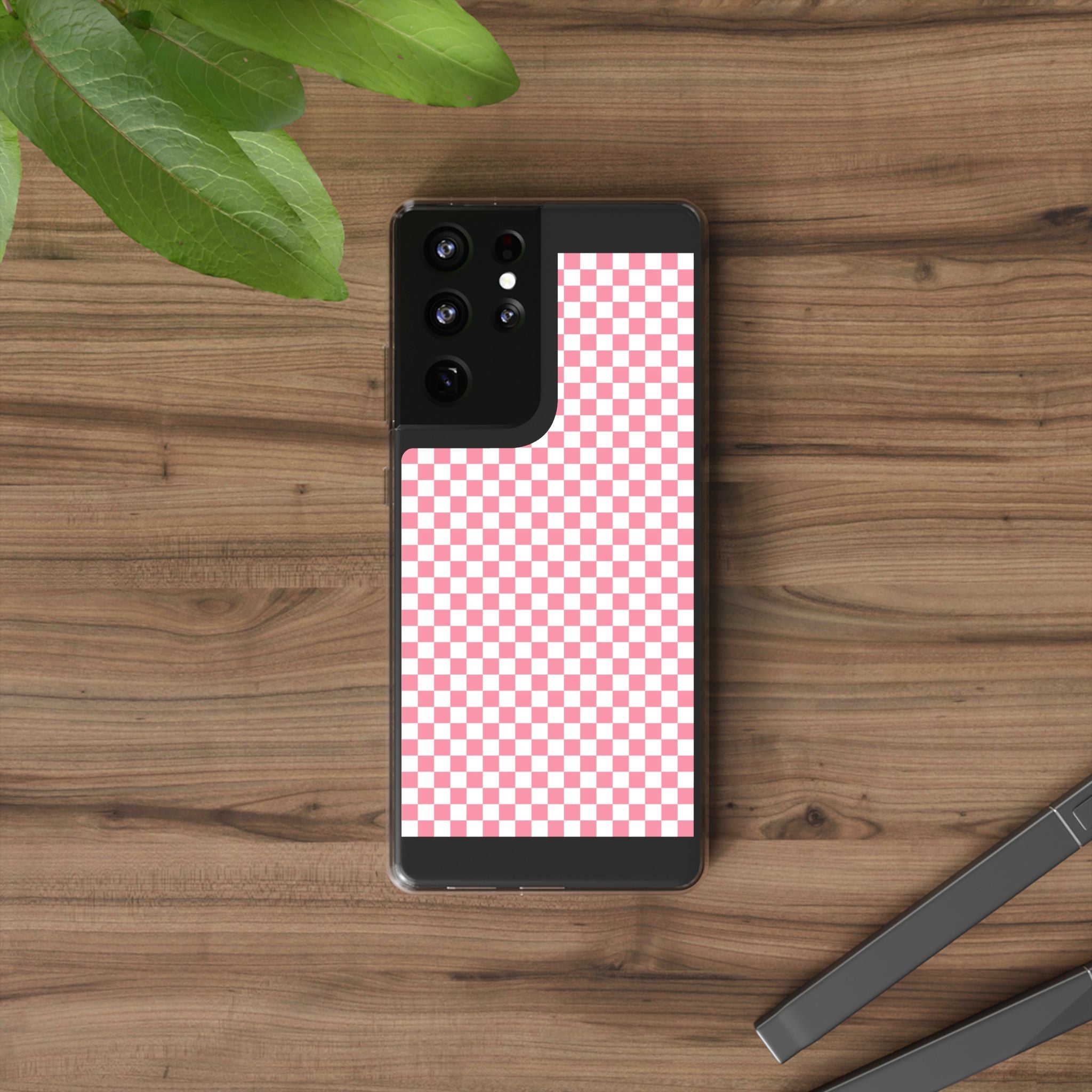 Brigandine Checkered Scene Clear Cases, Artsulli - Art is Long, Life is Short, Phone Case, , , , , , ,