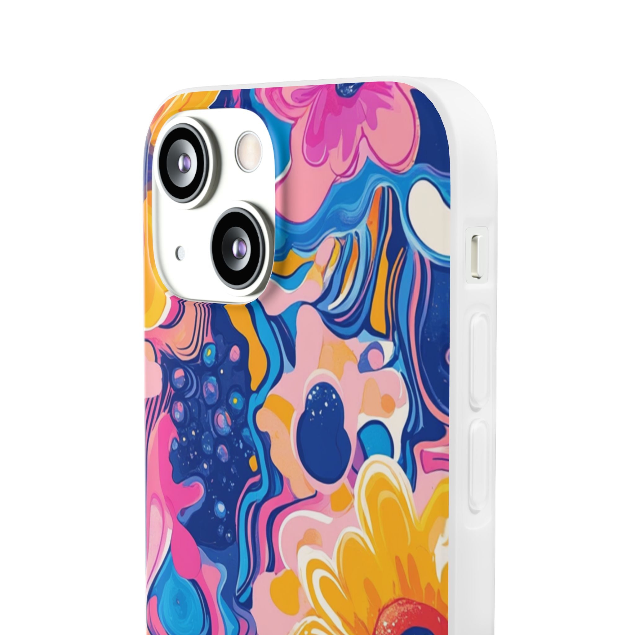 Psychedelic Floral iPhone Case, Artsulli - Art is Long, Life is Short, Phone Case, , , , , , ,