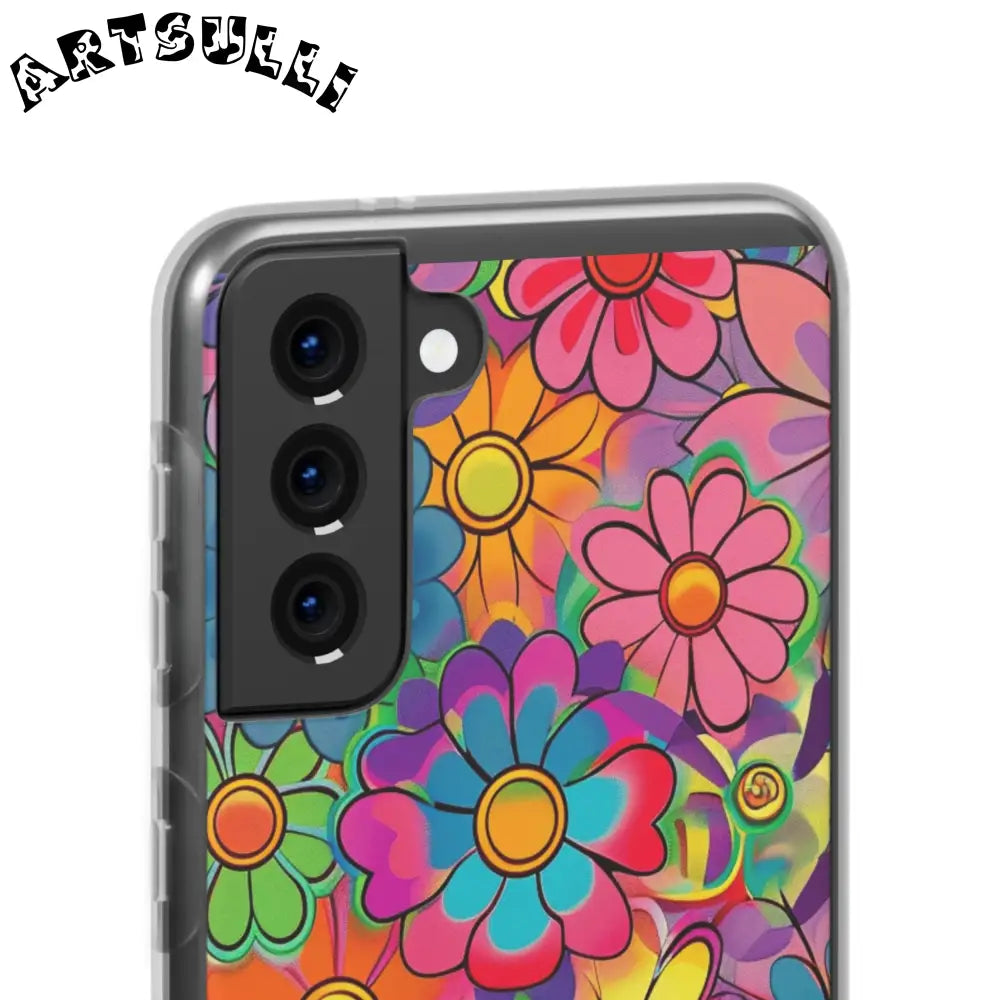 JAKKOUTTHEBXX Chromatic Daisy Dream Flexi Cases JAKKOUTTHEBXX