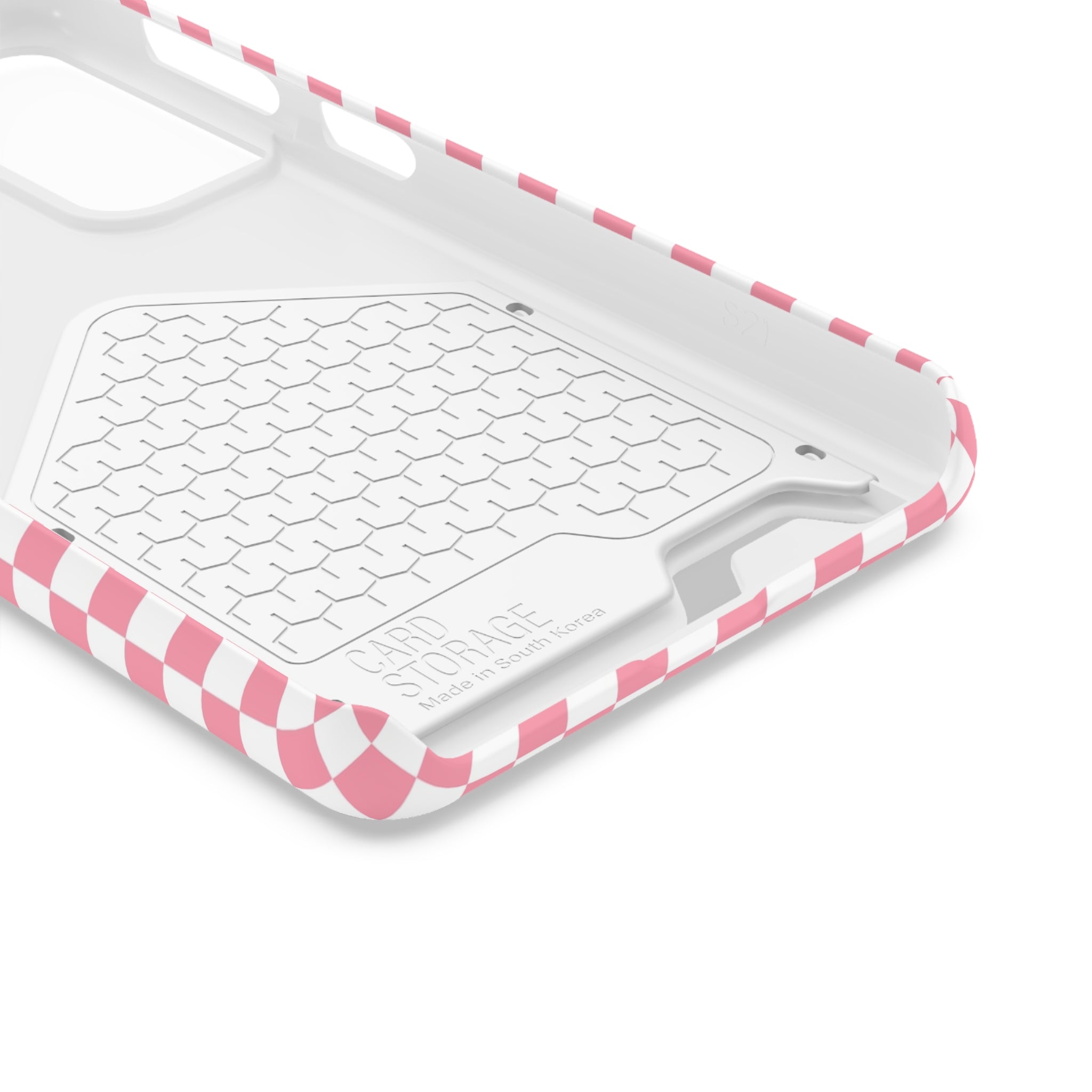 Brigandine Checkered Scene Phone Case With Card Holder, Artsulli - Art is Long, Life is Short, Phone Case, , , , , , ,