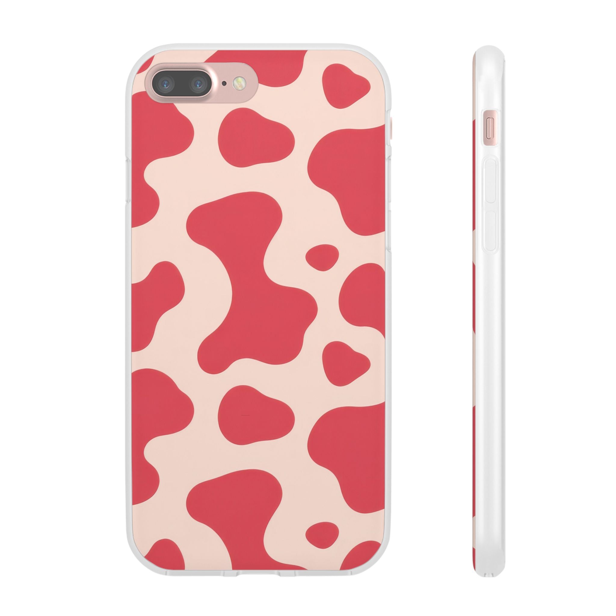 Red Jungle Cow Flexi Cases, Artsulli - Art is Long, Life is Short, Phone Case, Size, iPhone 7 Plus, , , , , 20532319701315106171