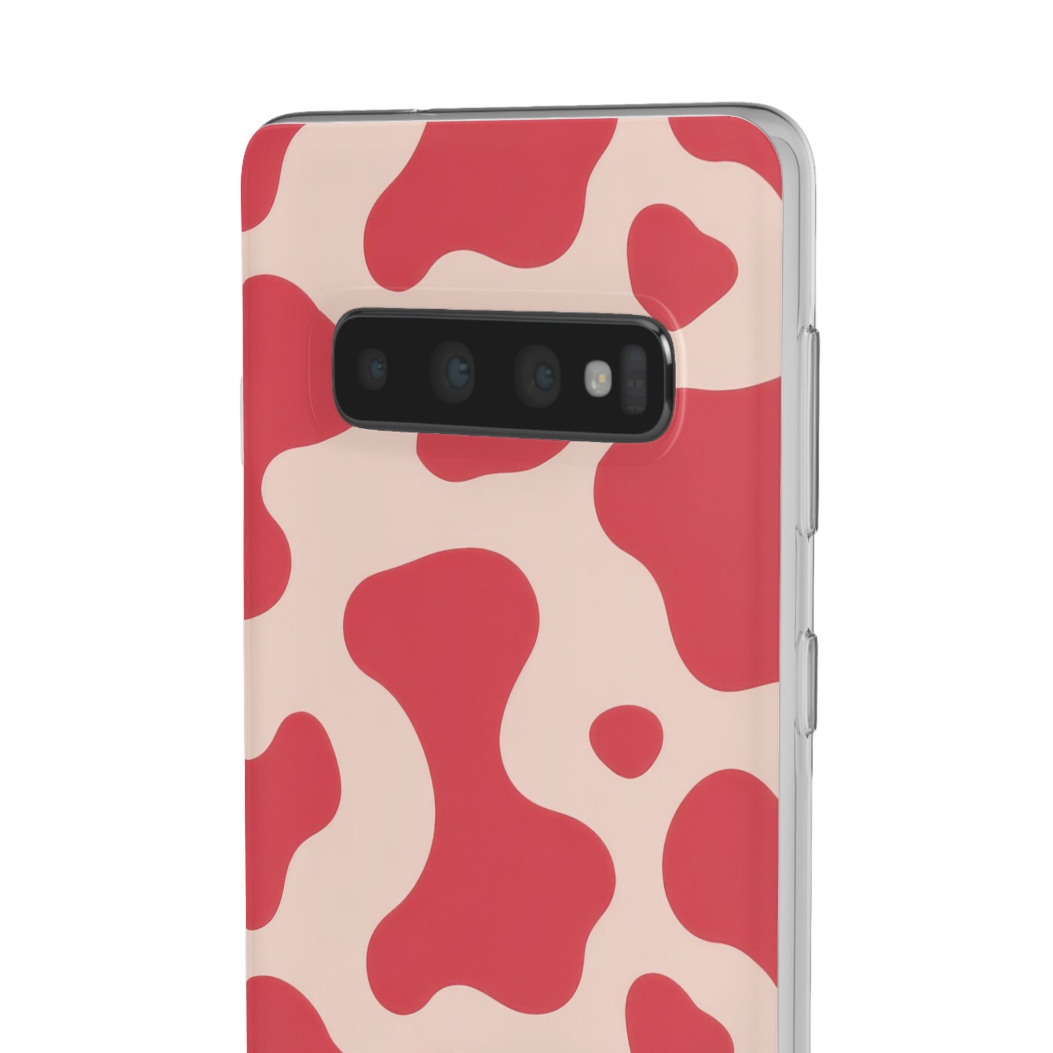 Red Jungle Cow Flexi Cases, Artsulli - Art is Long, Life is Short, Phone Case, , , , , , ,
